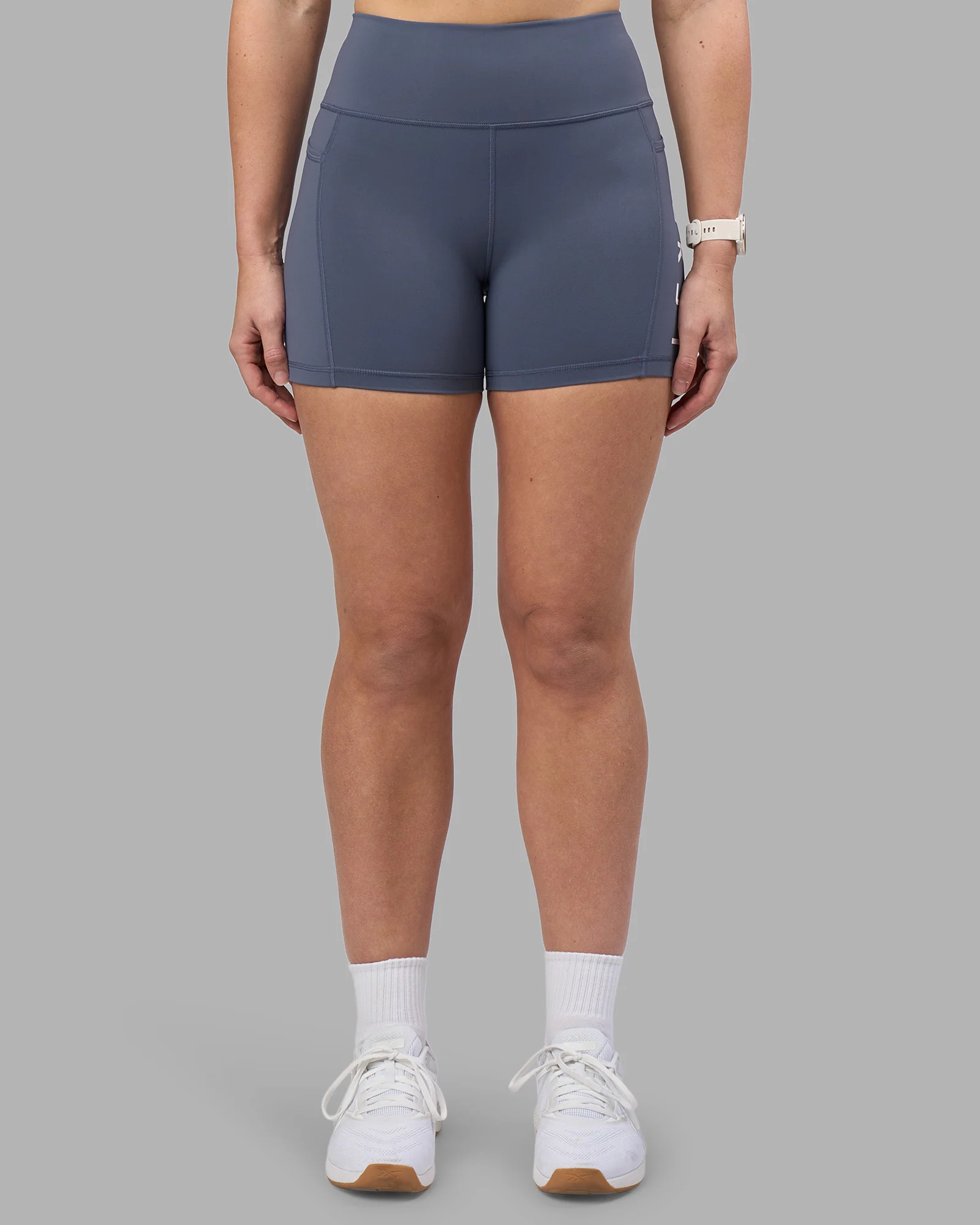 Rep Ultra High-Rise 4" Short Pockets - Night Shadow-White - Image 3