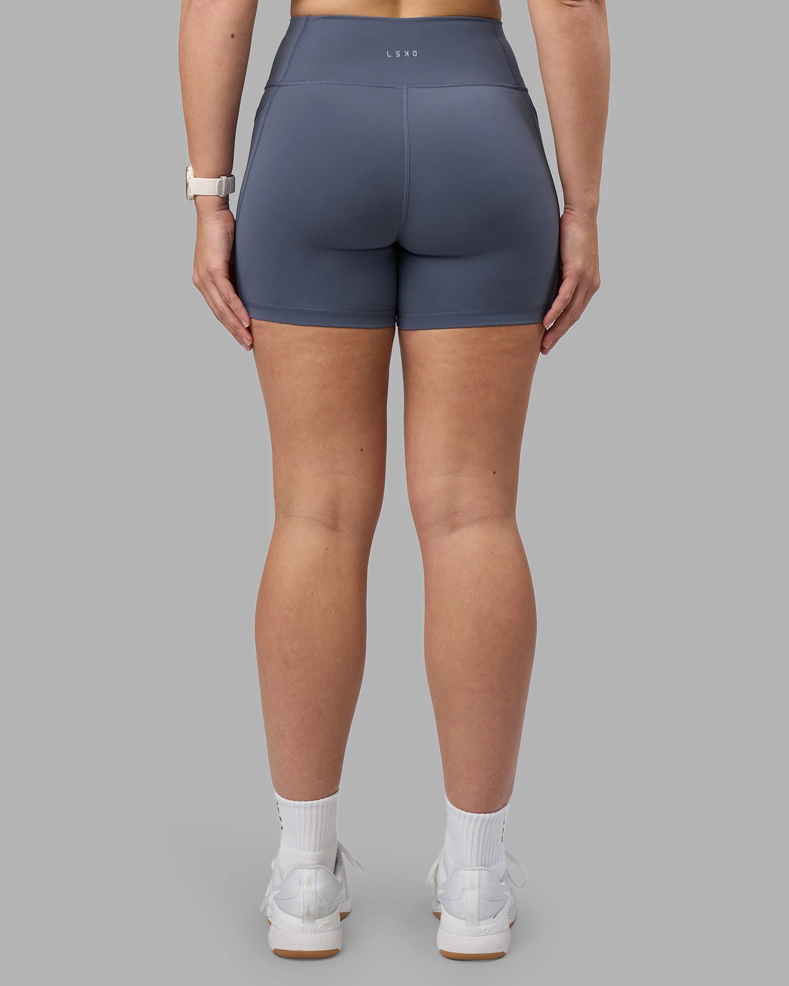 Rep Ultra High-Rise 4" Short Pockets - Night Shadow-White - Image 4