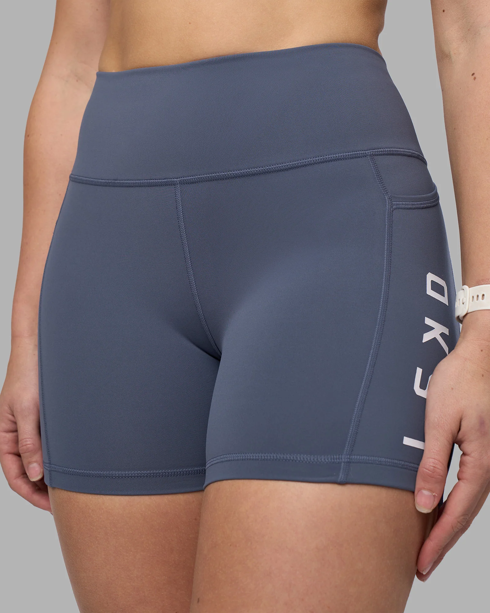 Rep Ultra High-Rise 4" Short Pockets - Night Shadow-White - Image 6