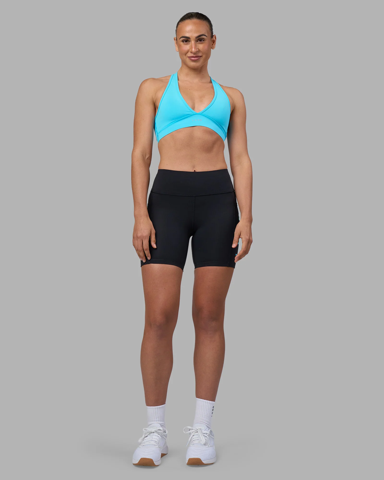 Rep Ultra High-Rise 6" Short Pockets - Black-Blue Atoll - Image 5