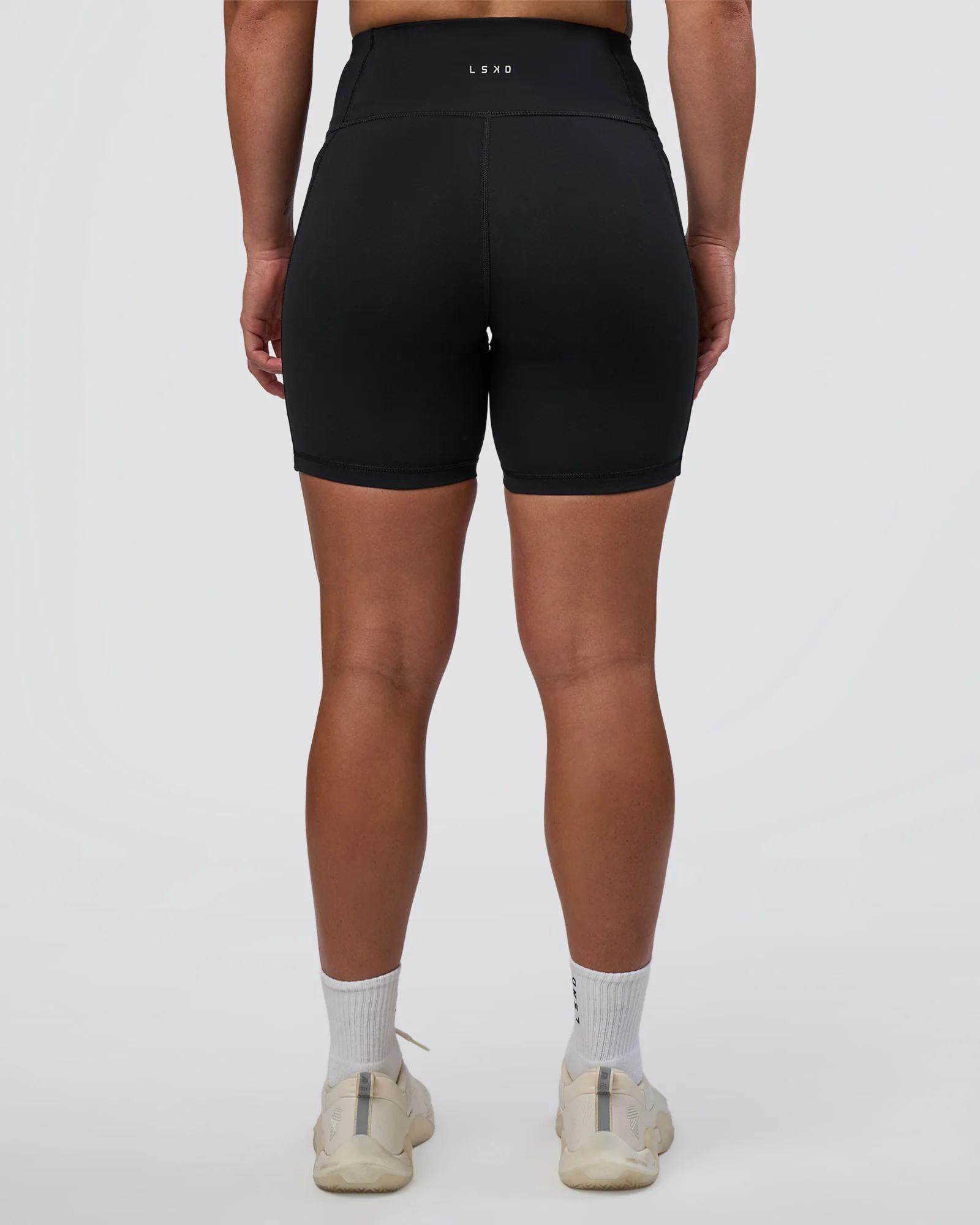 Rep Ultra High-Rise 6" Short Pockets - Black-Bright Raspberry - Image 4