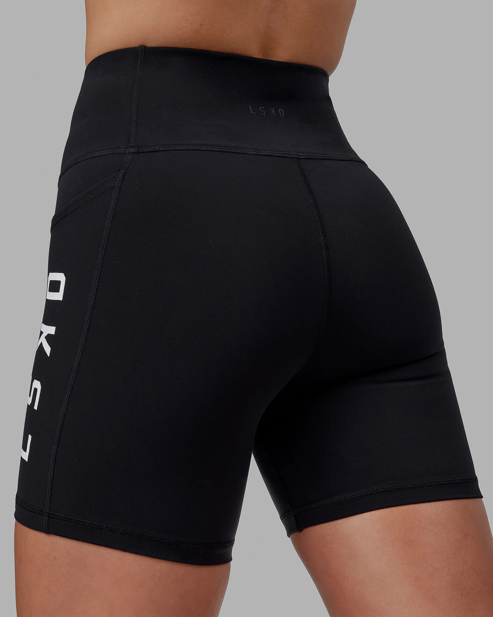 Rep Ultra High-Rise 6" Short Pockets - Black-White - Image 4