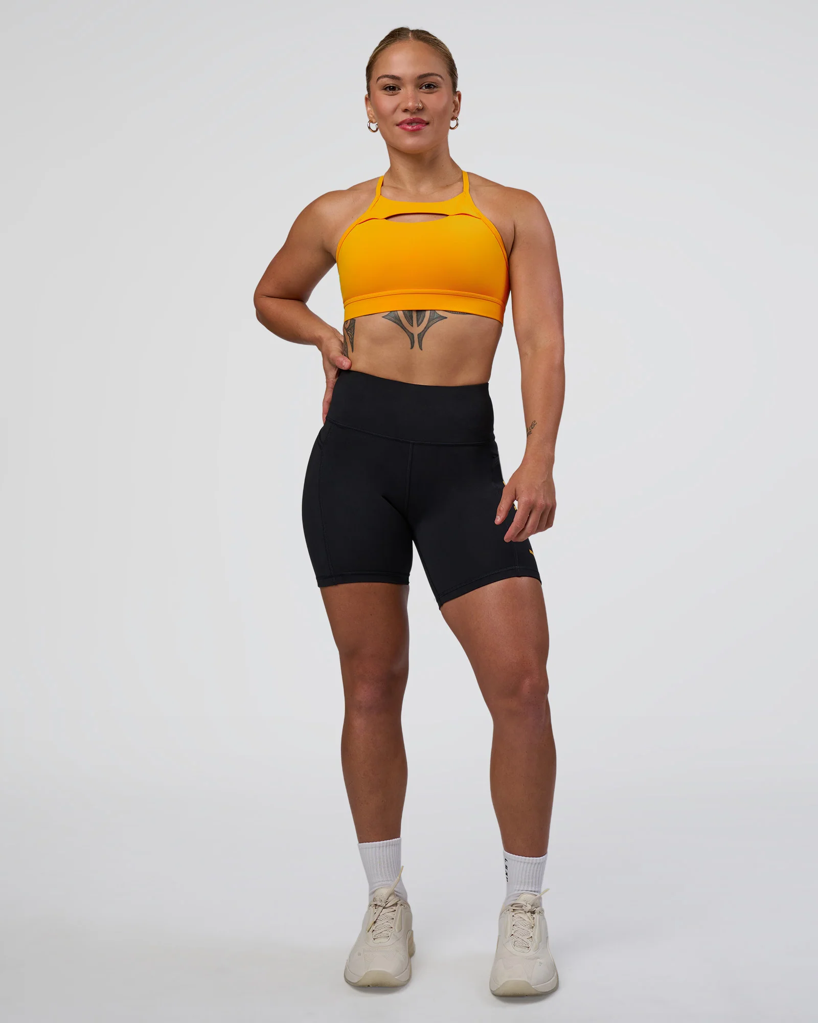 Rep Ultra High-Rise 6" Short Pockets - Black-Zinnia - Image 6