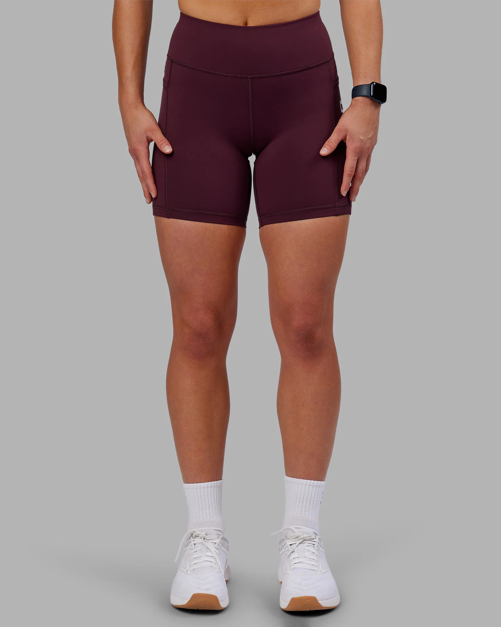 Rep Ultra High-Rise 6" Short Pockets - Cherry Lacquer-White - Image 7