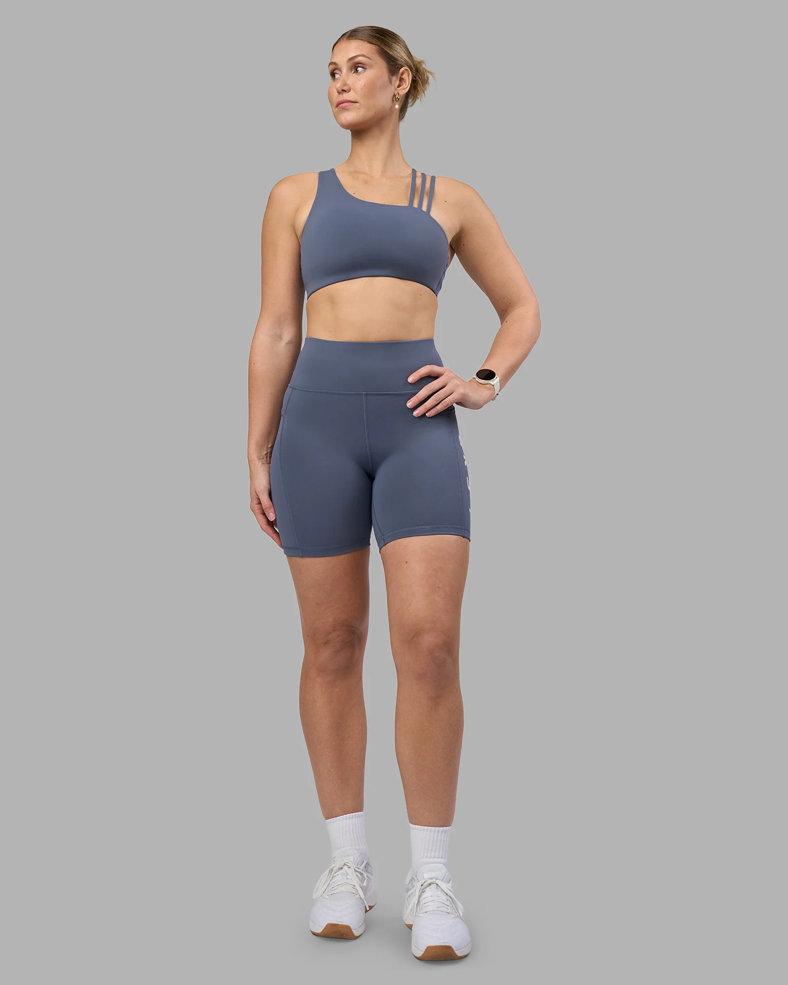 Rep Ultra High-Rise 6" Short Pockets - Night Shadow-White - Image 5