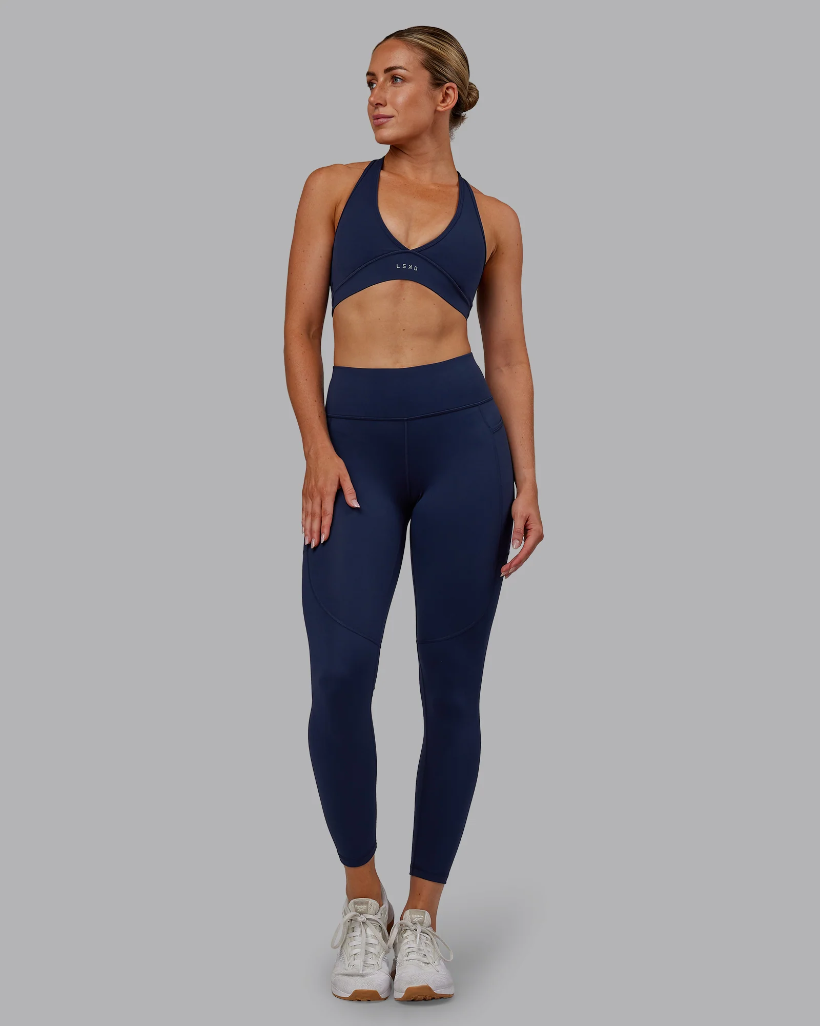 Rep Ultra High-Rise 7/8 Legging Pockets No Logo - Future Navy - Image 3