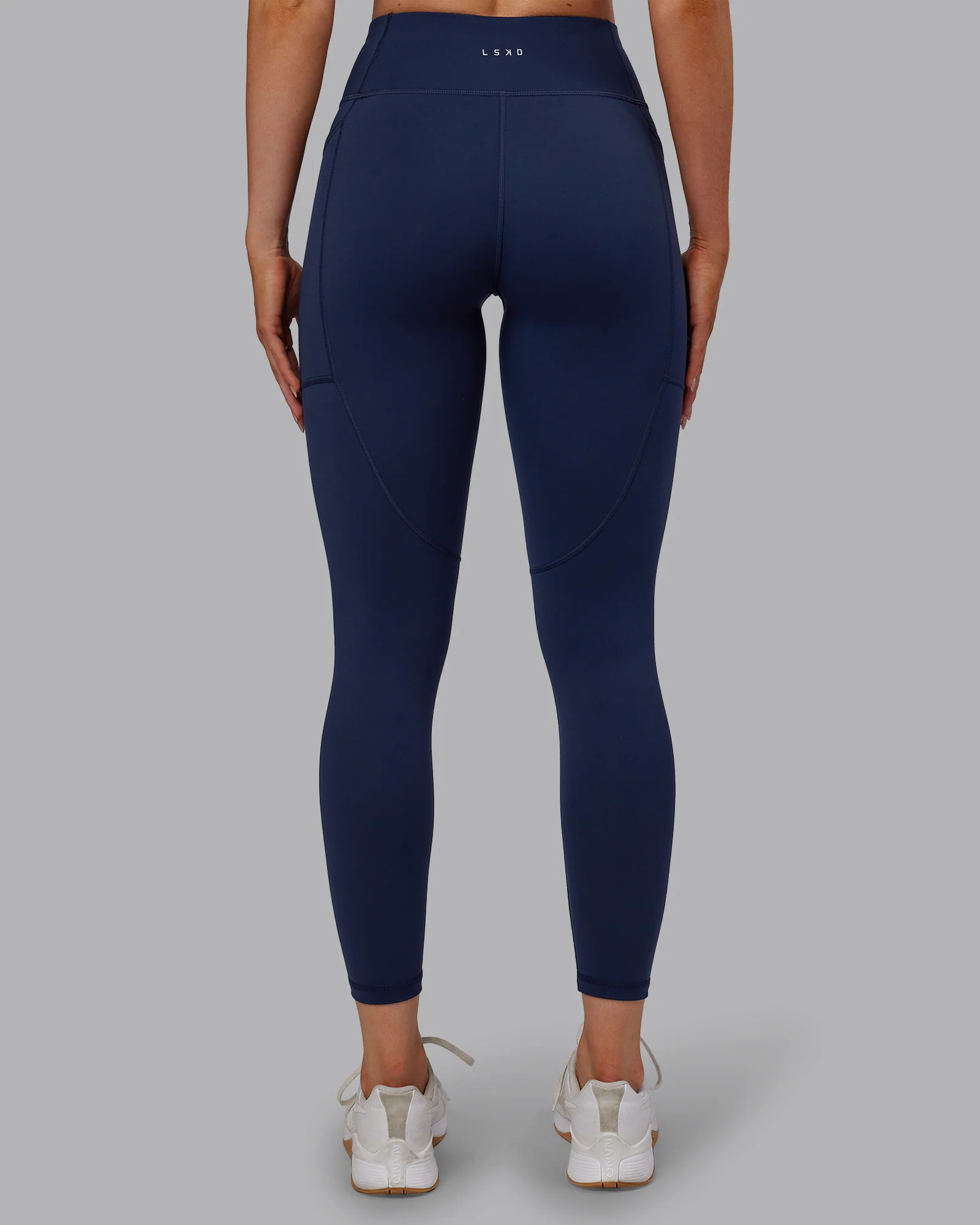 Rep Ultra High-Rise 7/8 Legging Pockets No Logo - Future Navy - Image 4