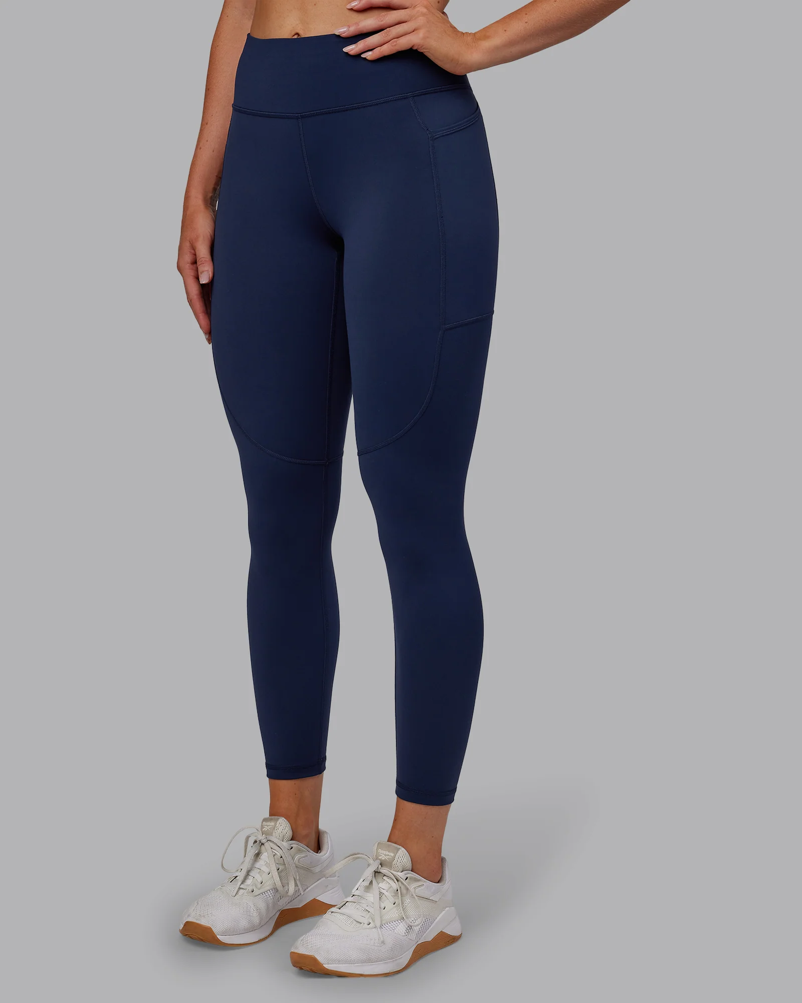 Rep Ultra High-Rise 7/8 Legging Pockets No Logo - Future Navy - Image 5