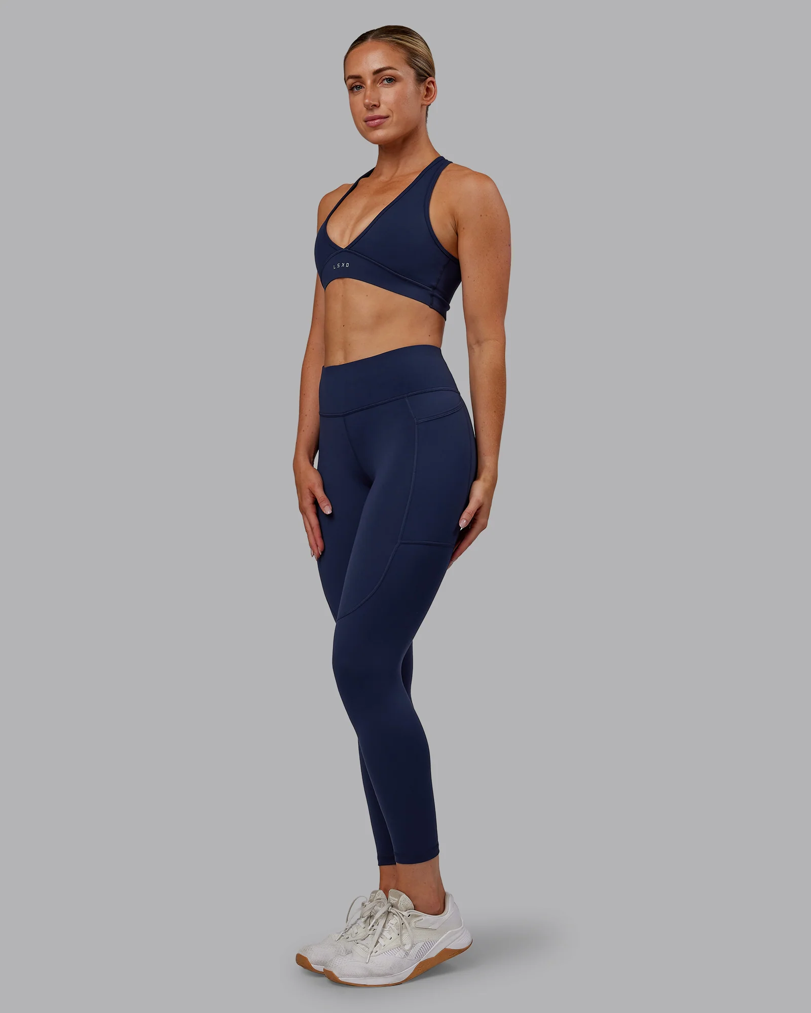 Rep Ultra High-Rise 7/8 Legging Pockets No Logo - Future Navy - Image 6