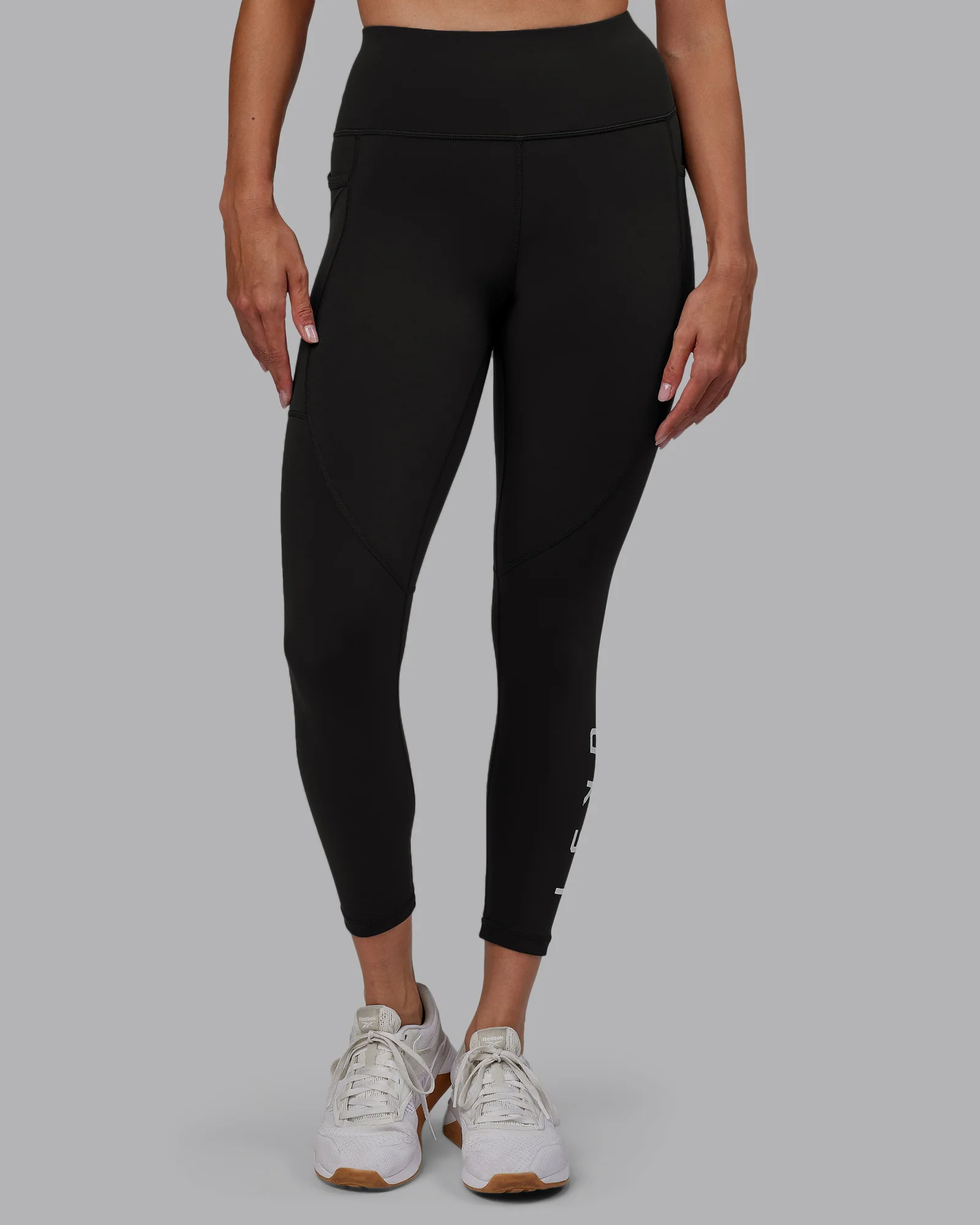 Rep Ultra High-Rise 7/8 Legging Pockets - Pirate Black-White - Image 4