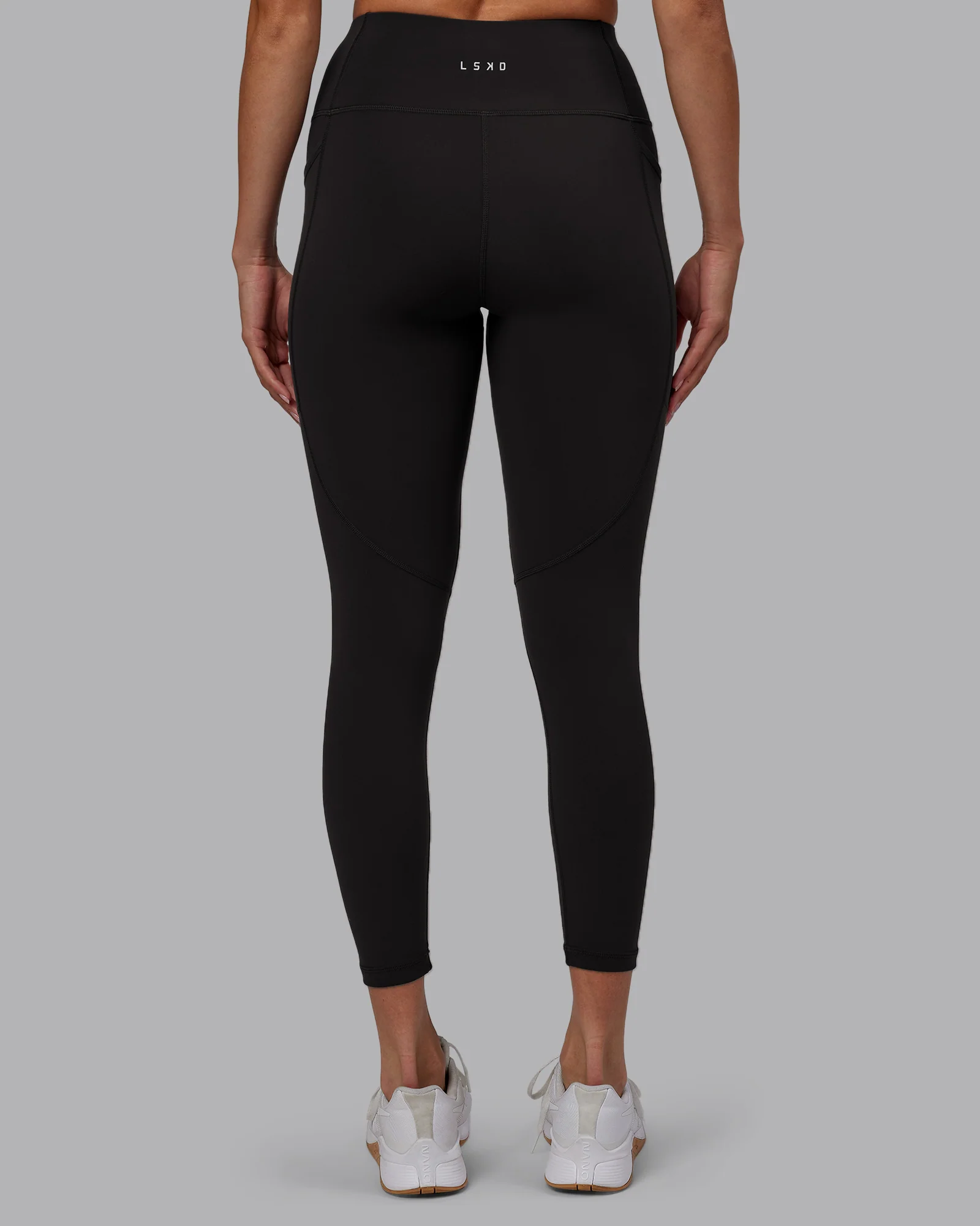 Rep Ultra High-Rise 7/8 Legging Pockets - Pirate Black-White - Image 6