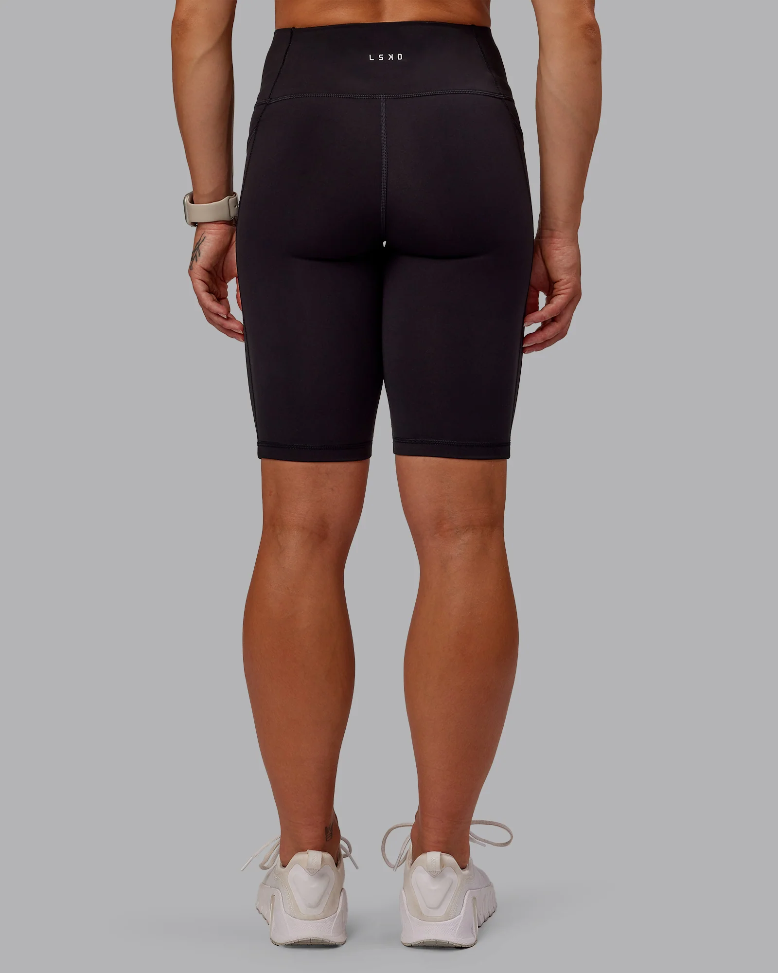 Rep Ultra High-Rise 9" Short Pockets - Black-Surreal Green - Image 4