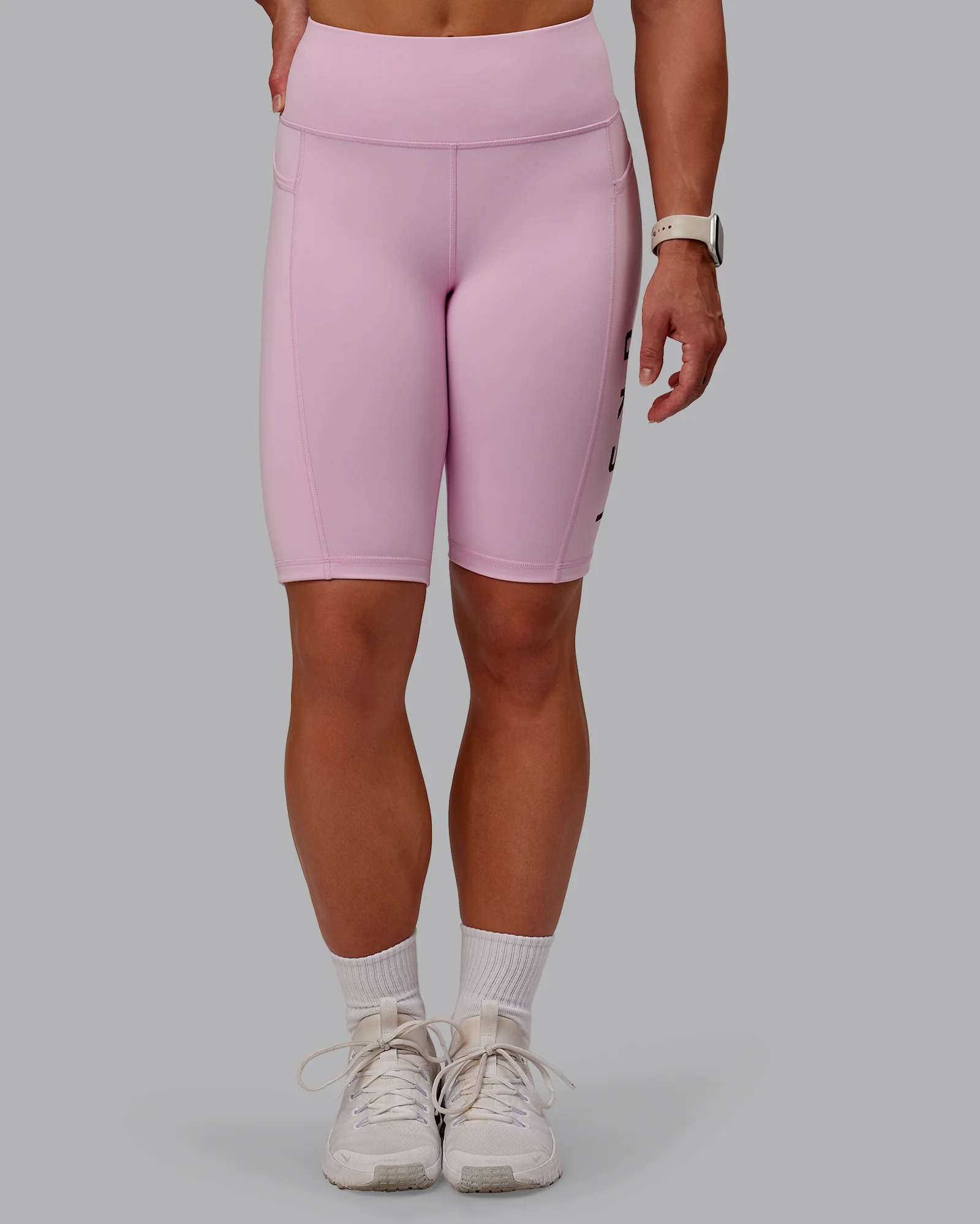 Rep Ultra High-Rise 9" Short Pockets - Marshmallow-Cherry Lacquer - Image 7