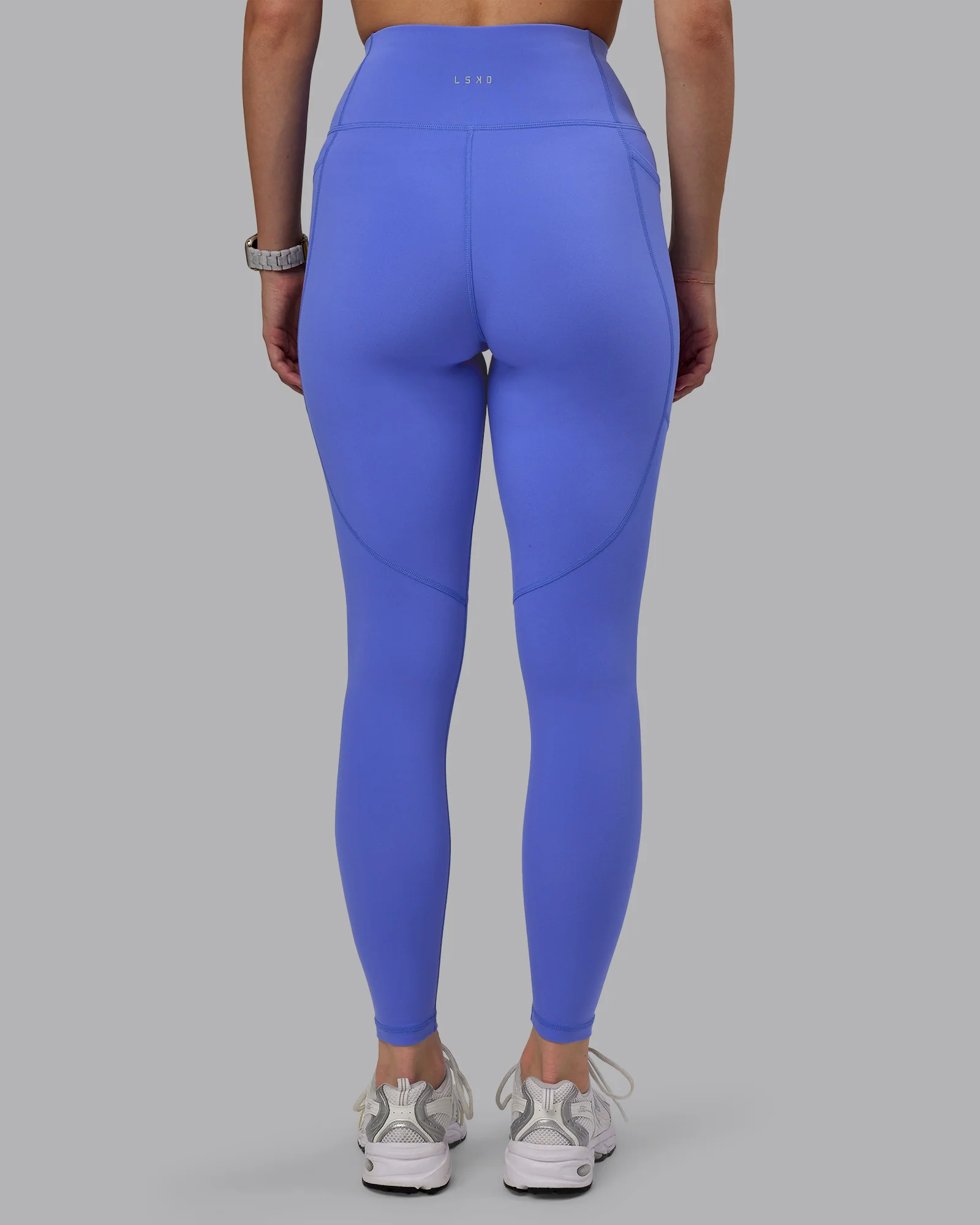 Rep Ultra High-Rise Full Length Legging Pockets - Baja Blue-White - Image 4