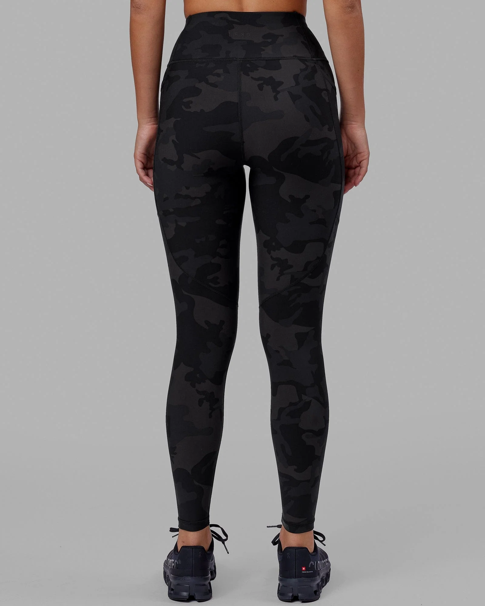 Rep Ultra High-Rise Full Length Legging Pockets - Black-Camo - Image 3