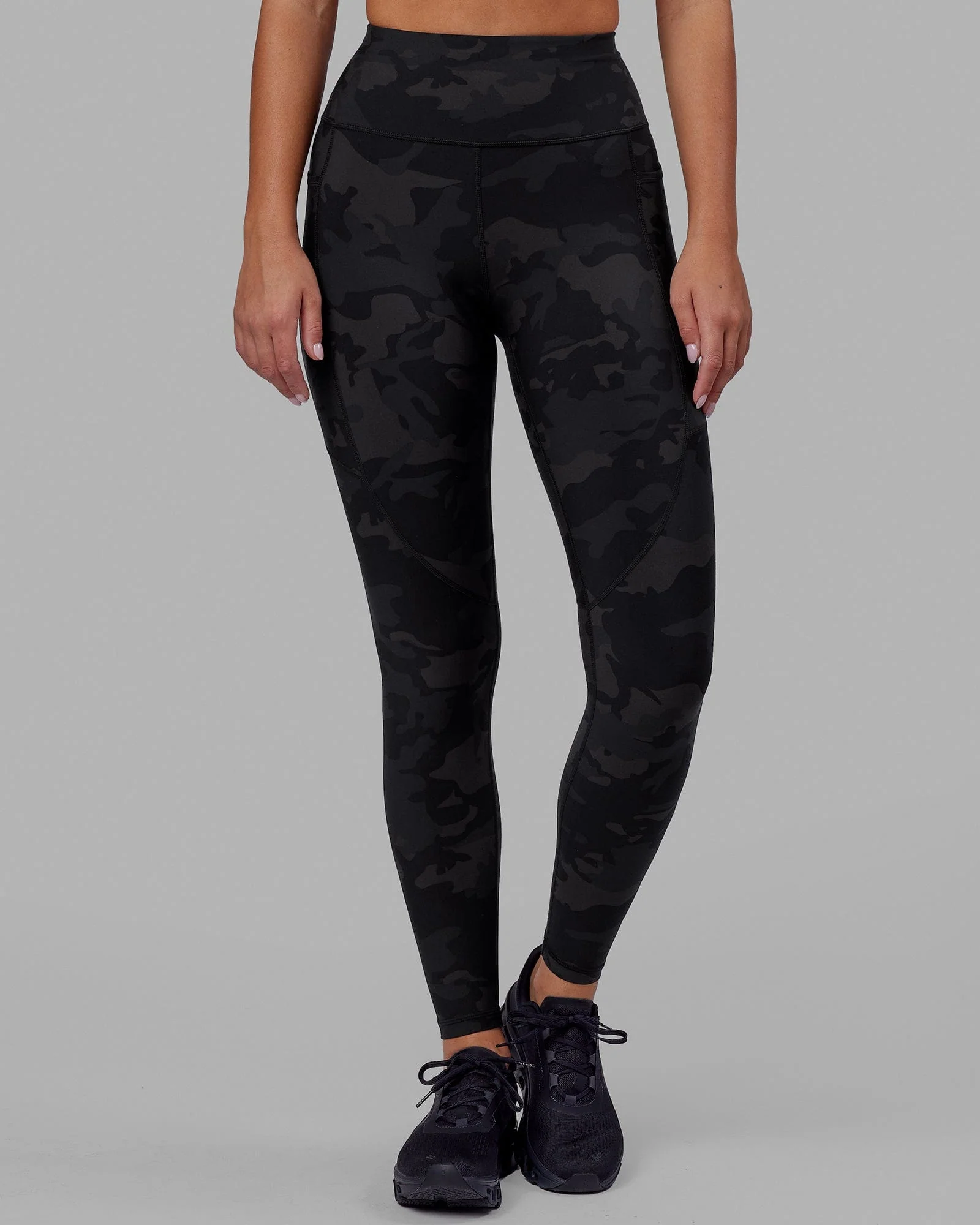 Rep Ultra High-Rise Full Length Legging Pockets - Black-Camo - Image 7