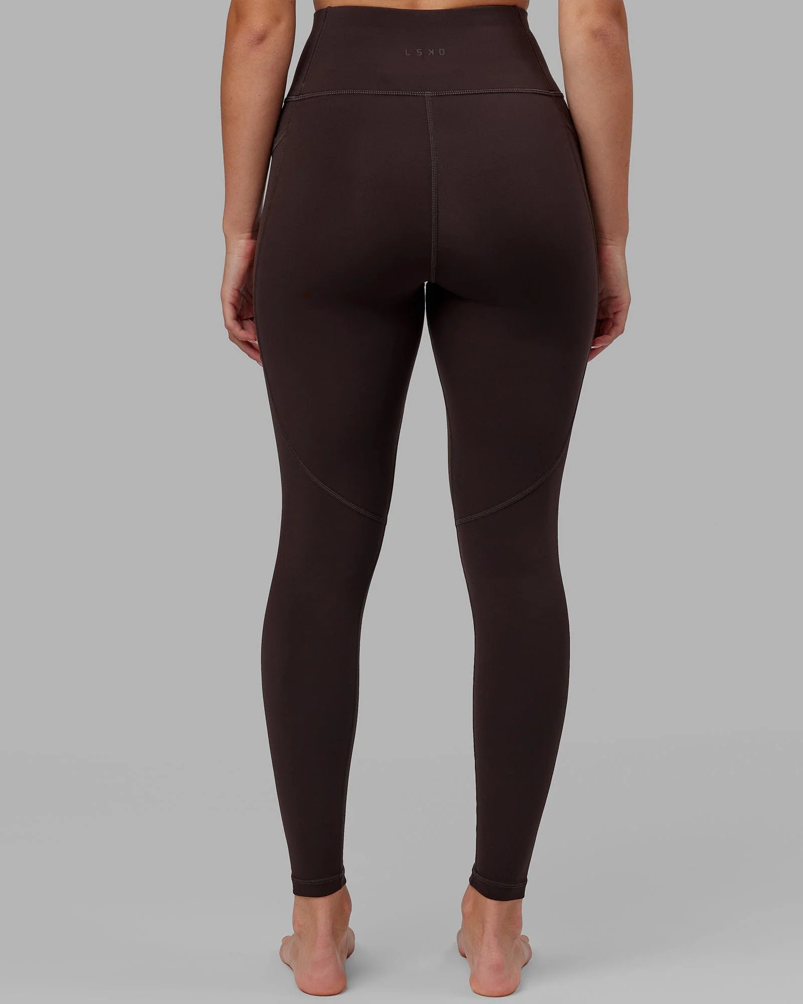 Rep Ultra High-Rise Full Length Legging Pockets - Dark Walnut - Image 4