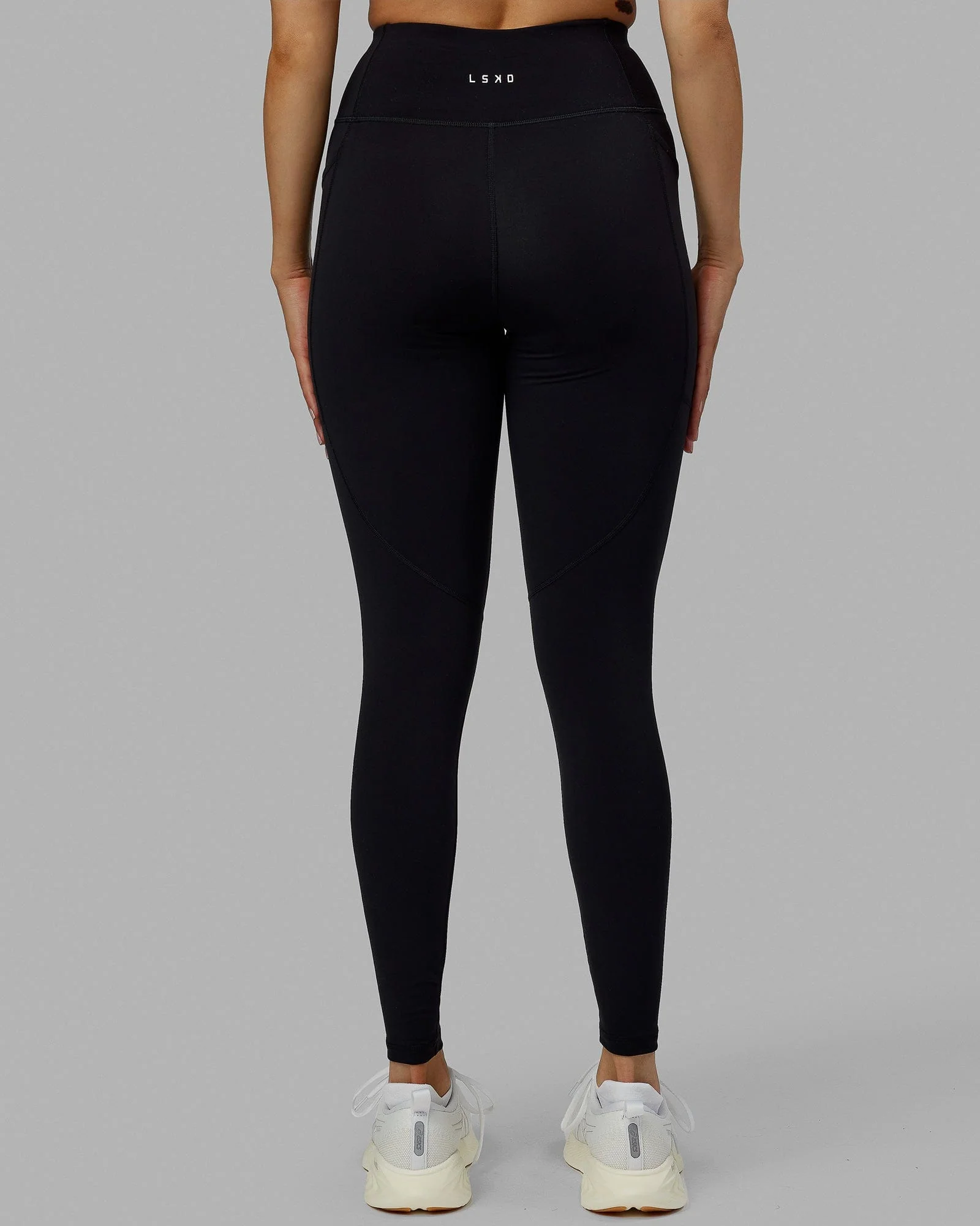 Rep Ultra High-Rise Full Length Legging Pockets No Logo - Black - Image 4