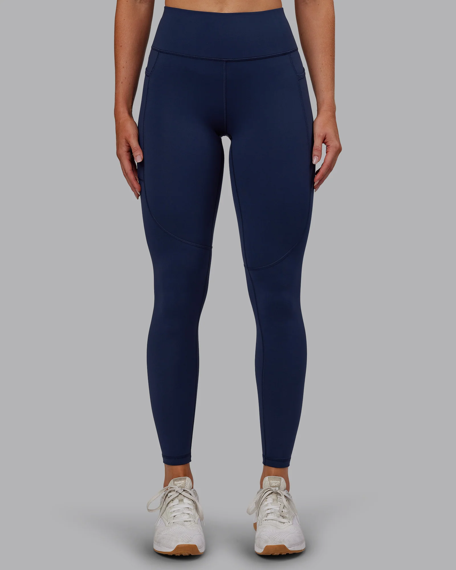 Rep Ultra High-Rise Full Length Legging Pockets No Logo - Future Navy - Image 3