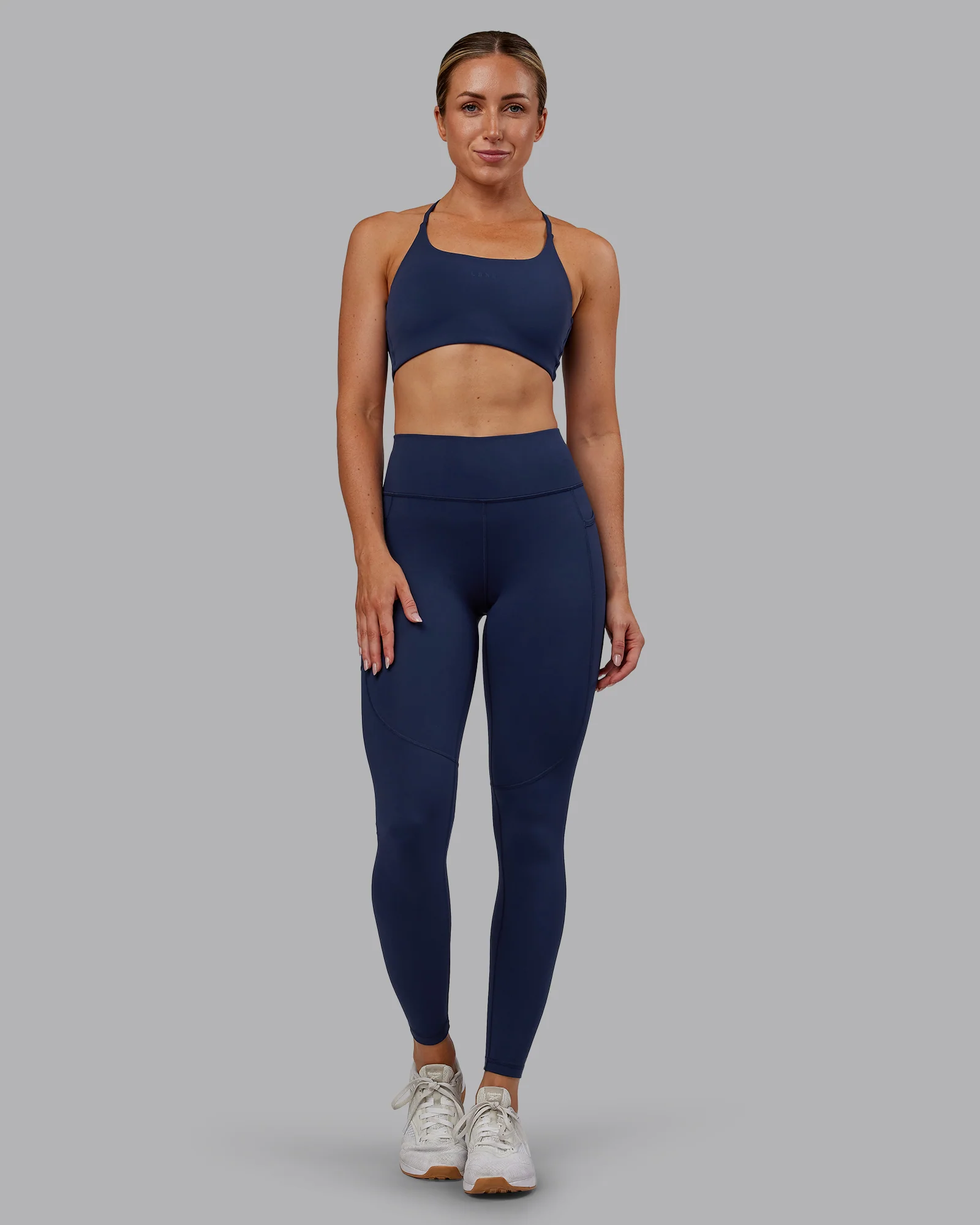 Rep Ultra High-Rise Full Length Legging Pockets No Logo - Future Navy - Image 5