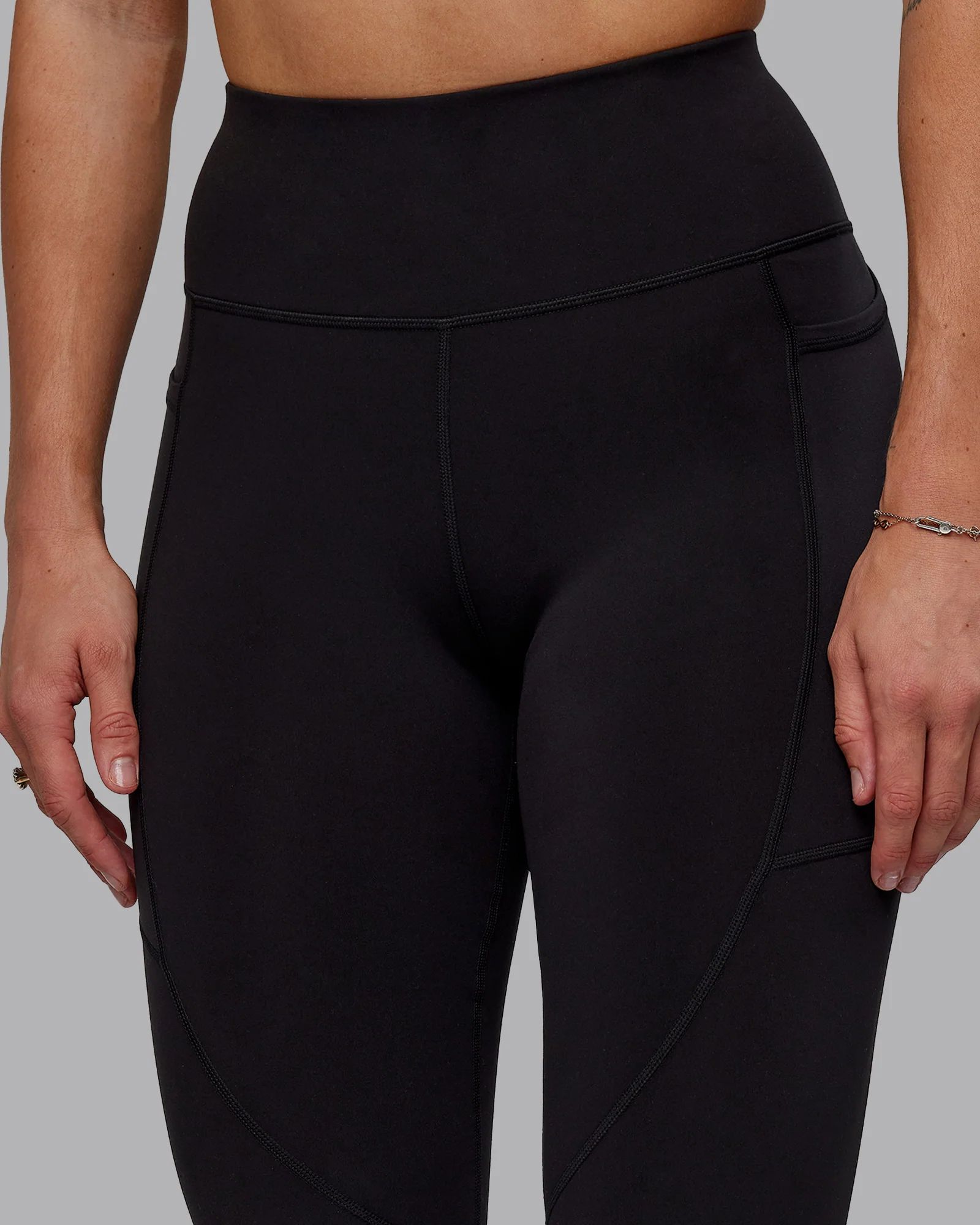 Rep Ultra High-Rise Tall Legging Pockets - Black-Black - Image 6