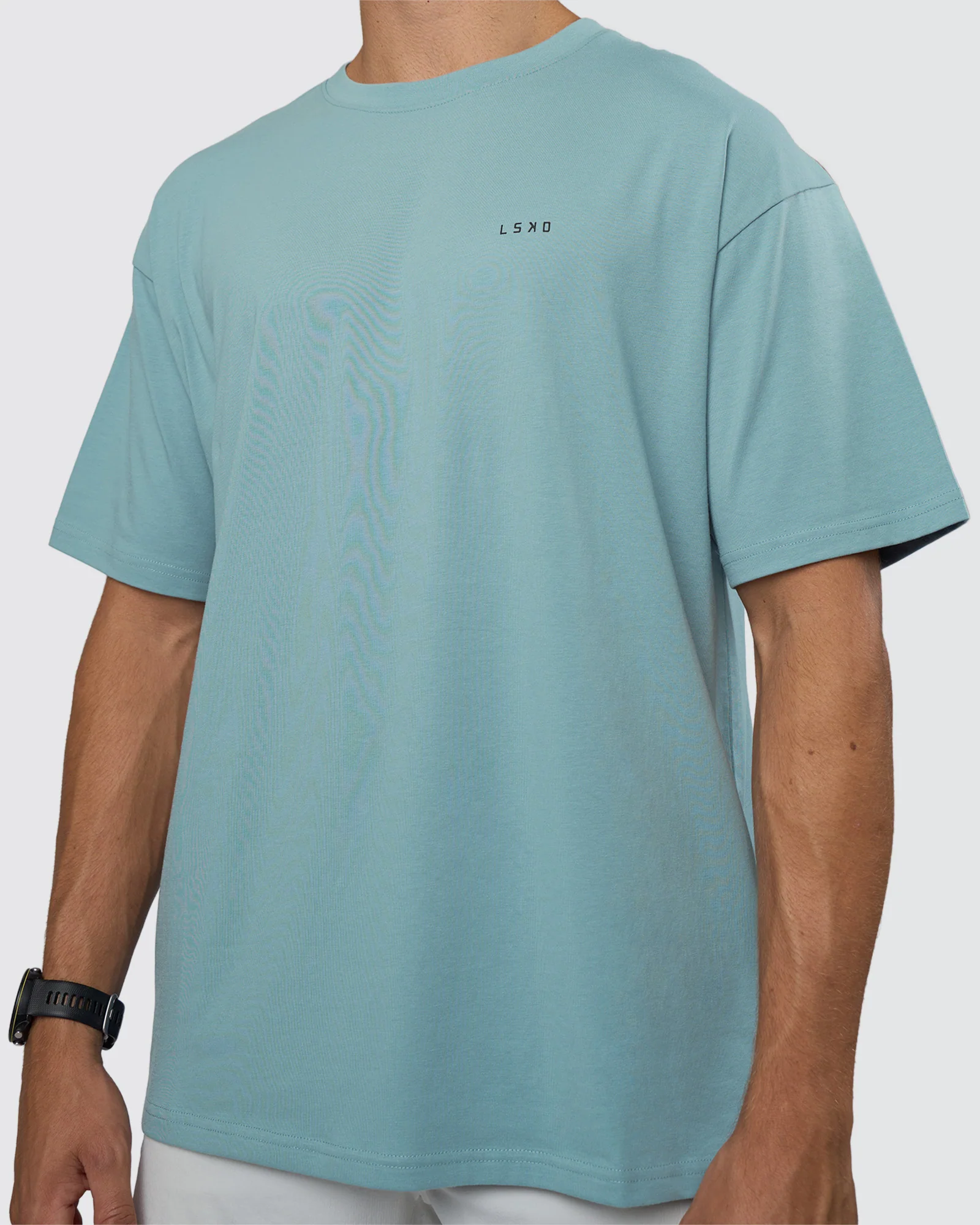 Research Department FLXCotton Oversized Tee - Smoke Blue - Image 9