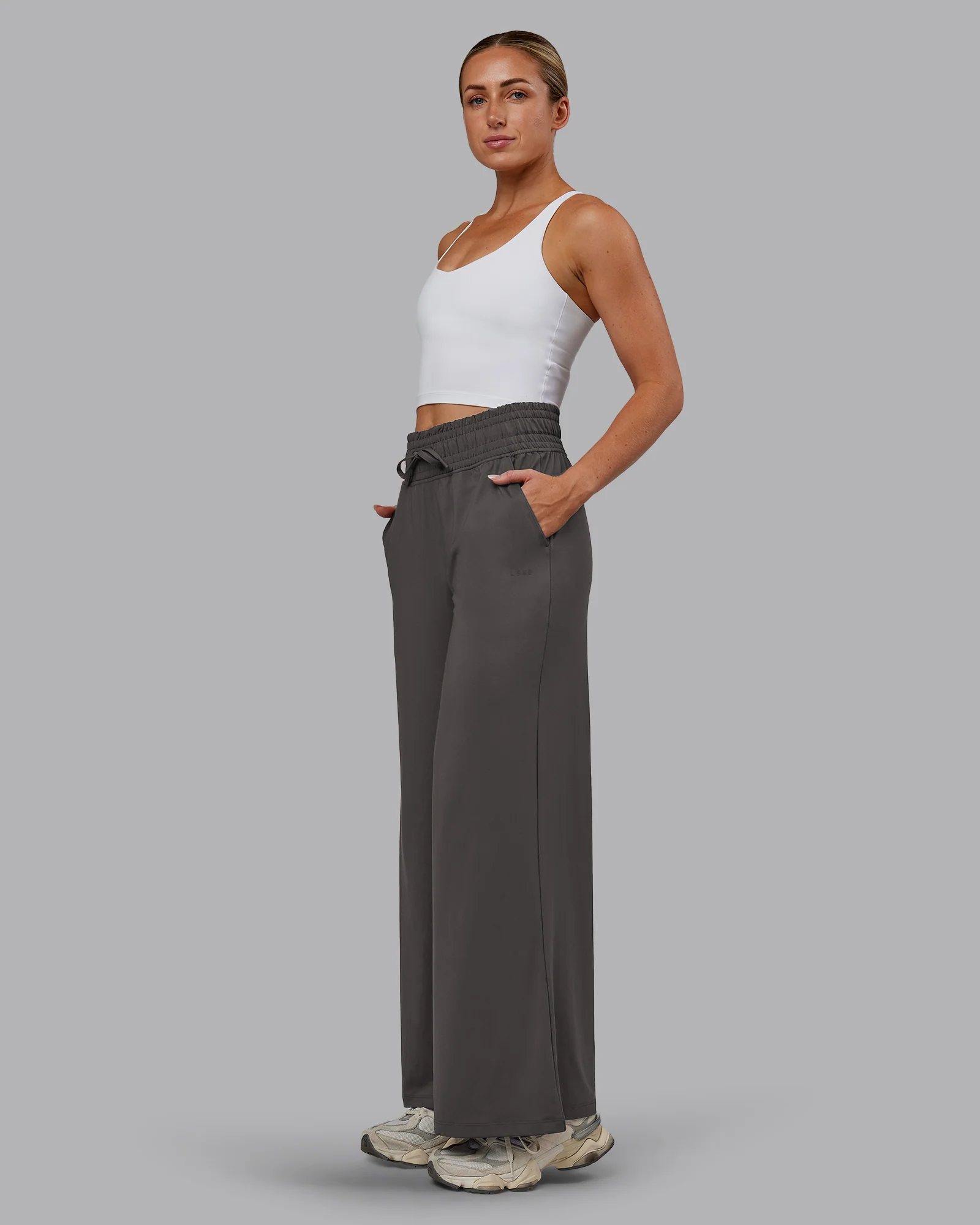 Restore CloudFLX Wide Leg Pant - Dark Storm - Image 5