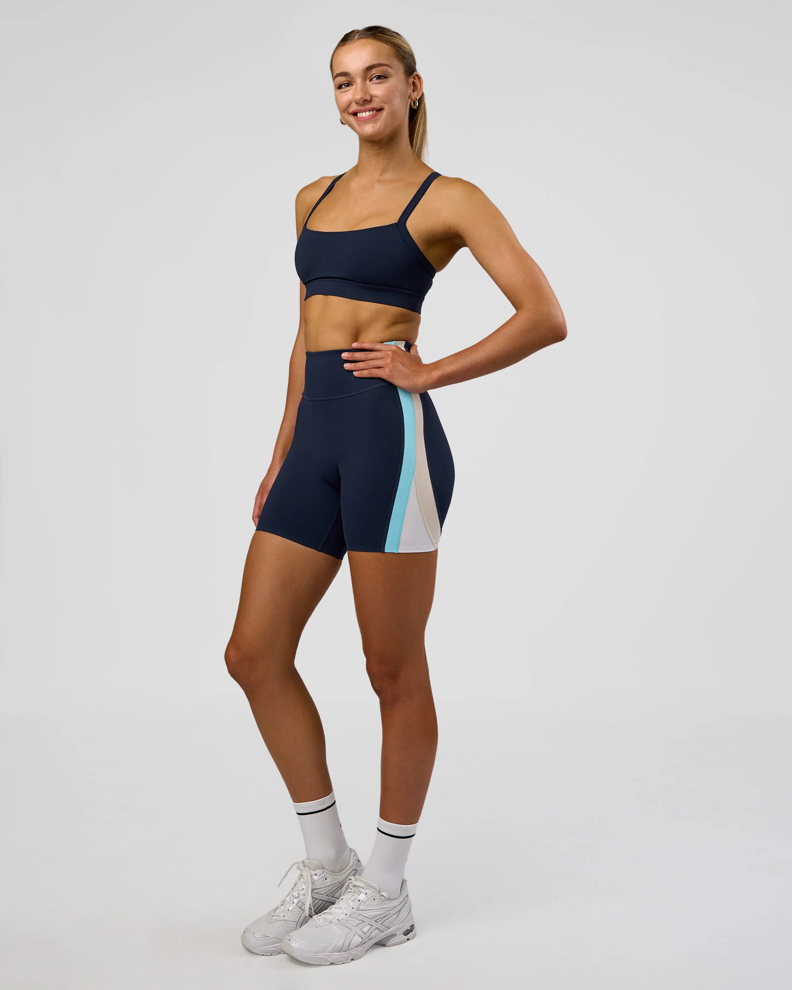 Revitalise Ultra High-Rise 6" Short - Future Navy-Multi - Image 2