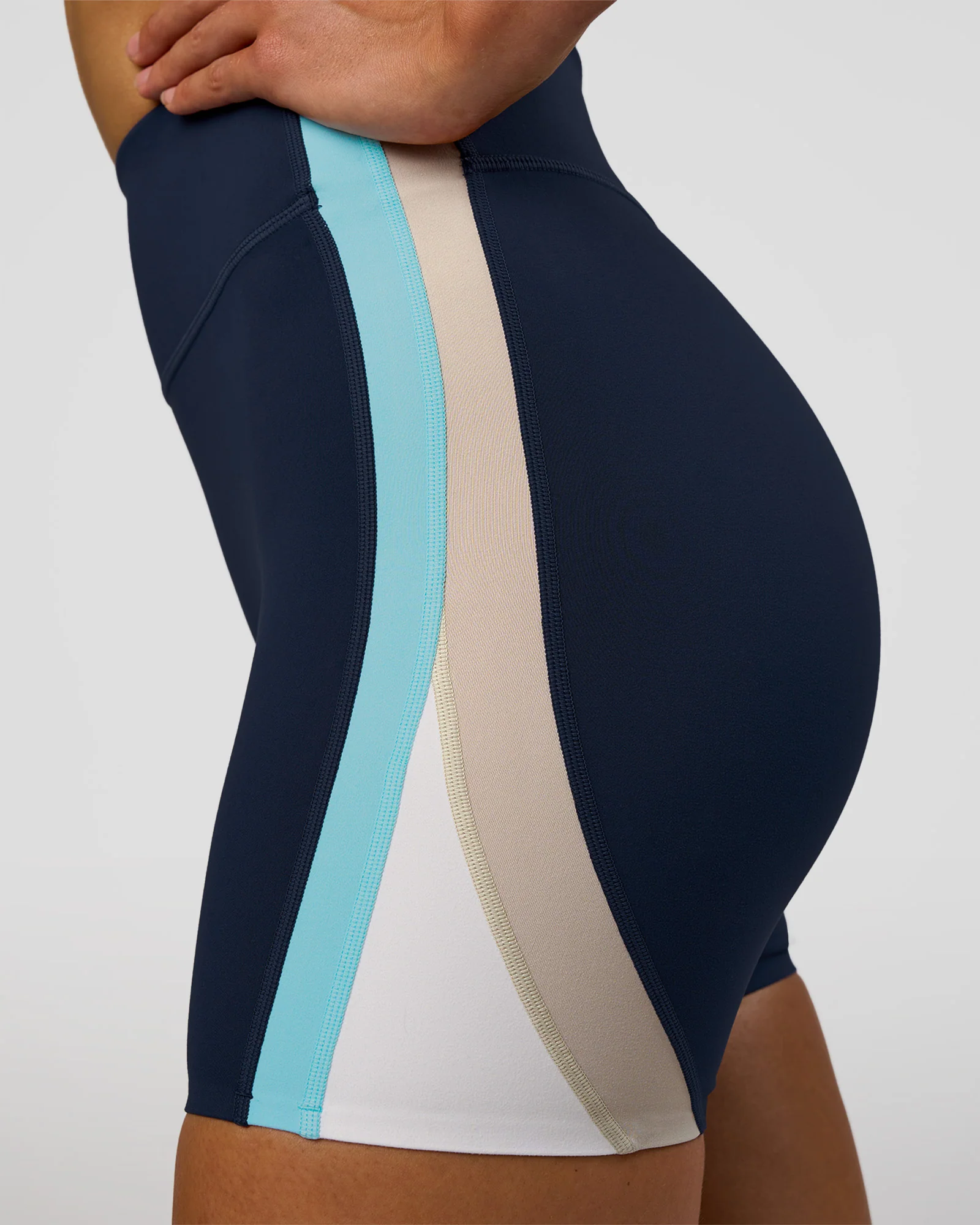Revitalise Ultra High-Rise 6" Short - Future Navy-Multi - Image 5