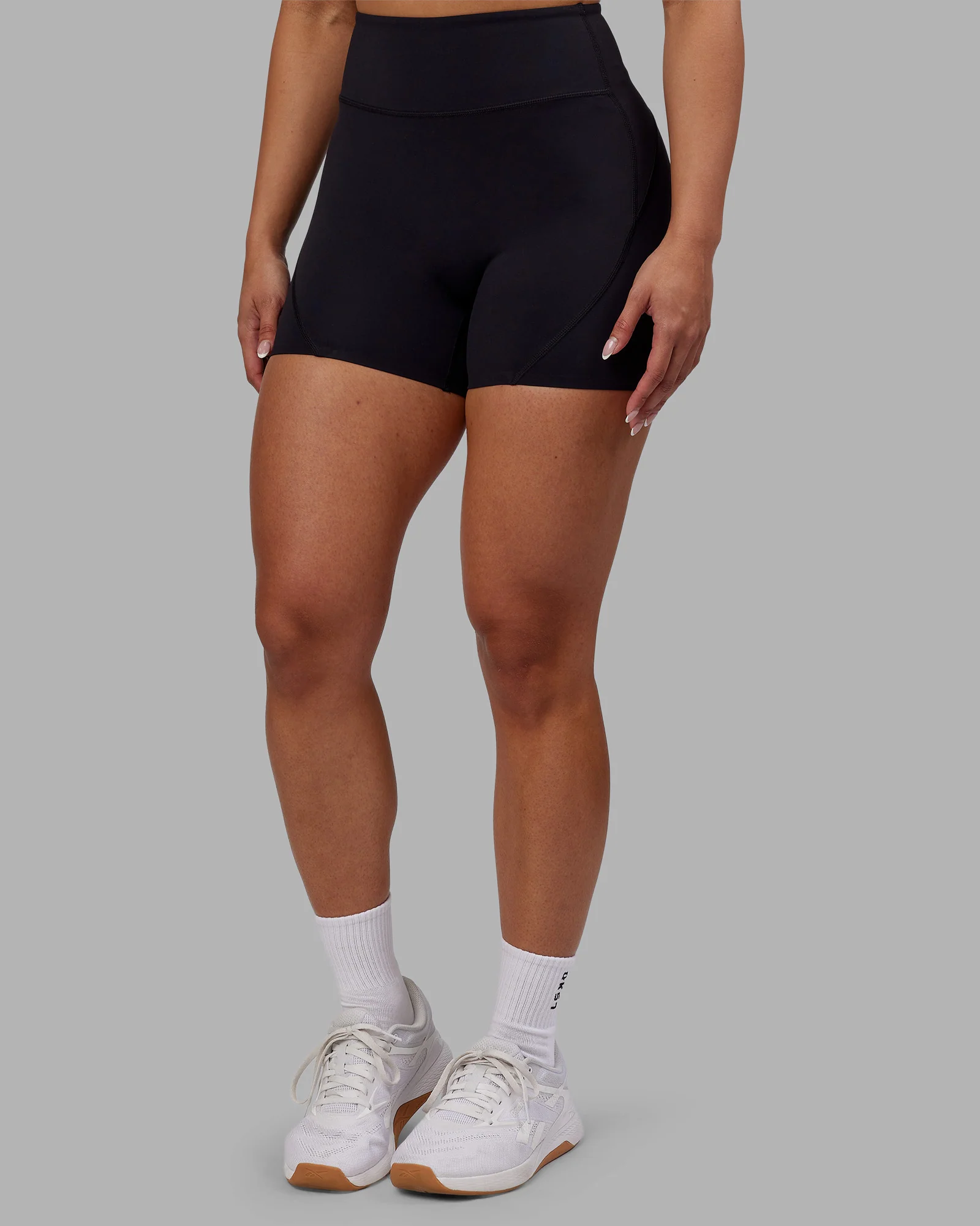 Rhythm Elixir Ultra High-Rise 4" Short - Black - Image 3