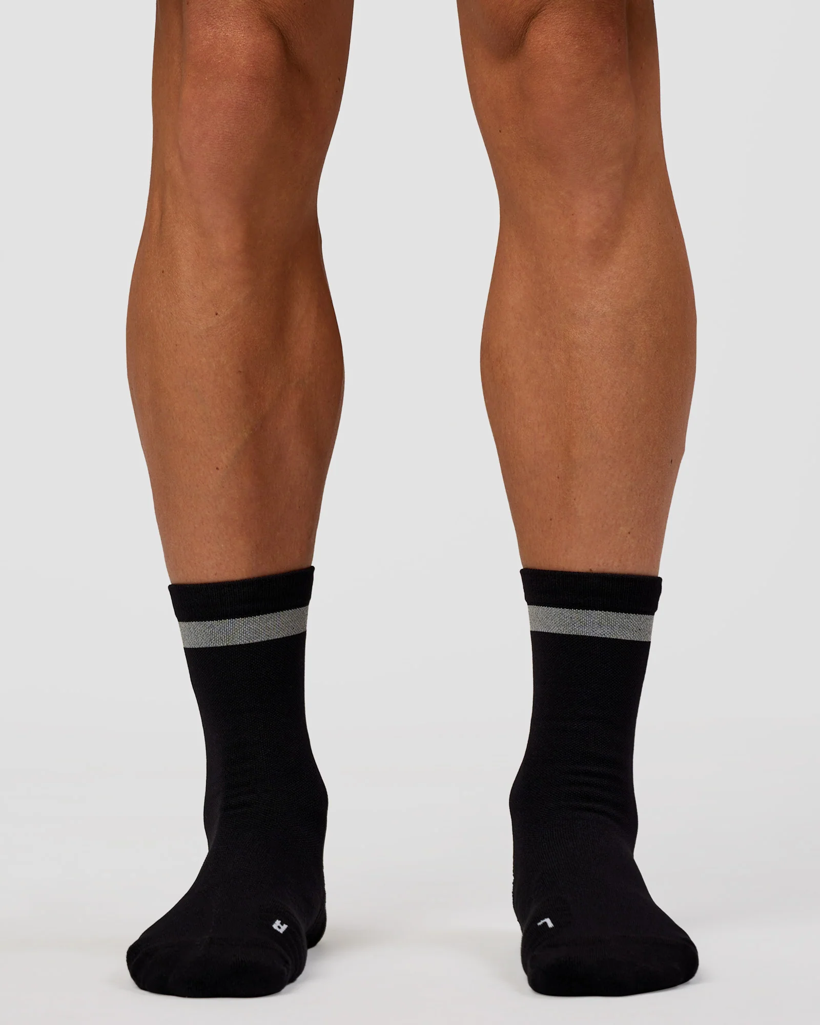 Run Club Performance Socks 2.0 - Black-Reflective - Image 6
