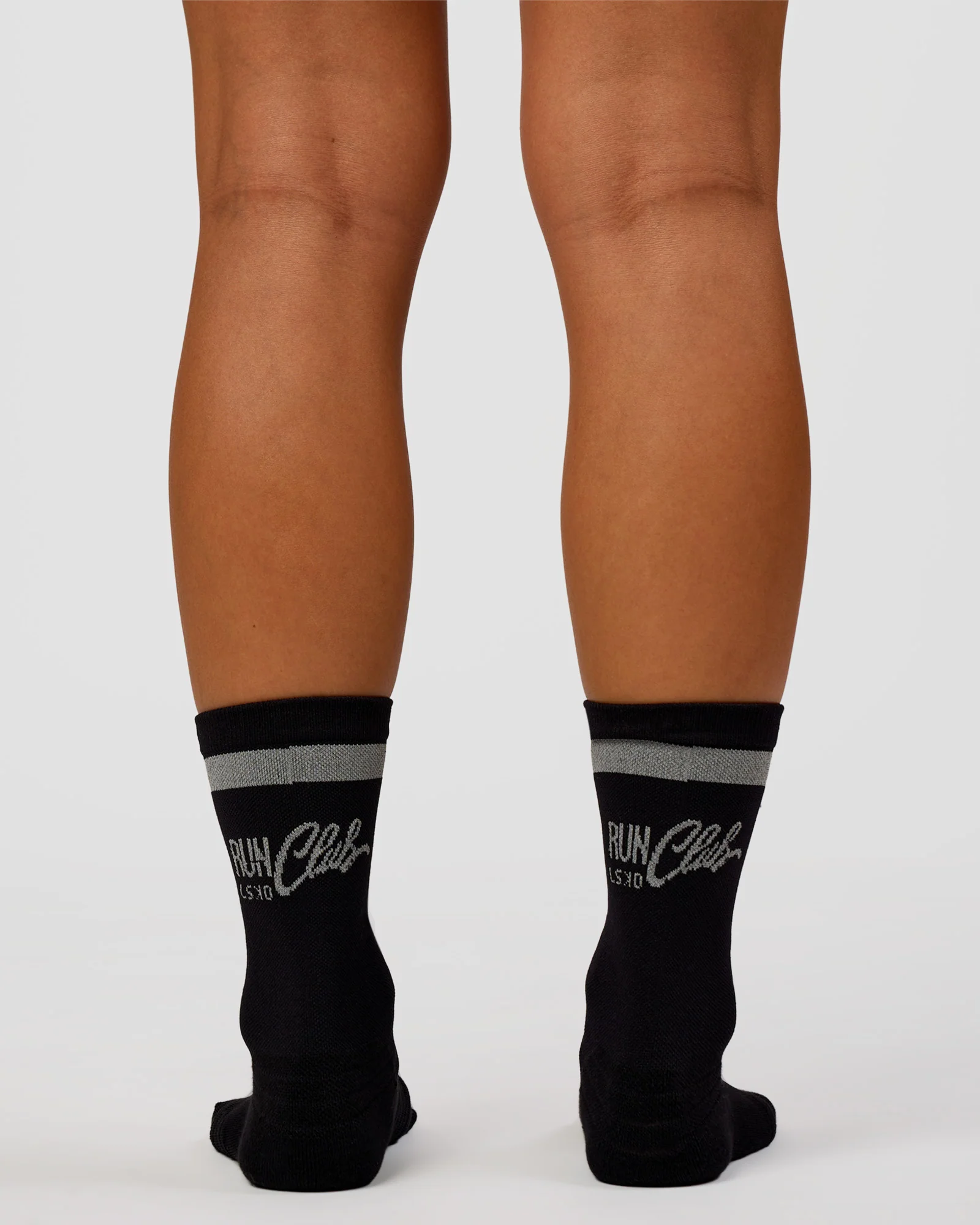 Run Club Performance Socks 2.0 - Black-Reflective - Image 8