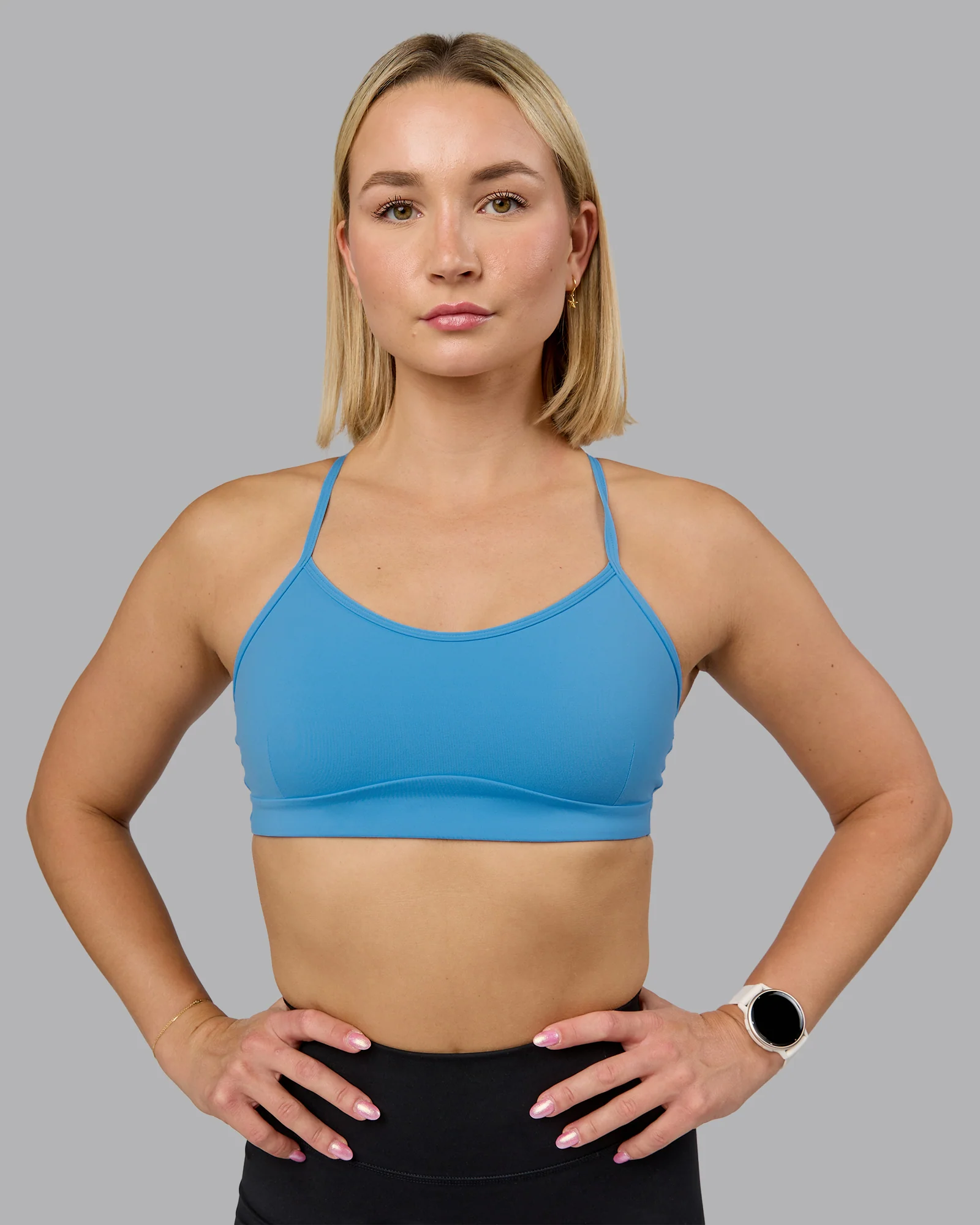 Rush Sports Bra - Azure Blue - Image 5