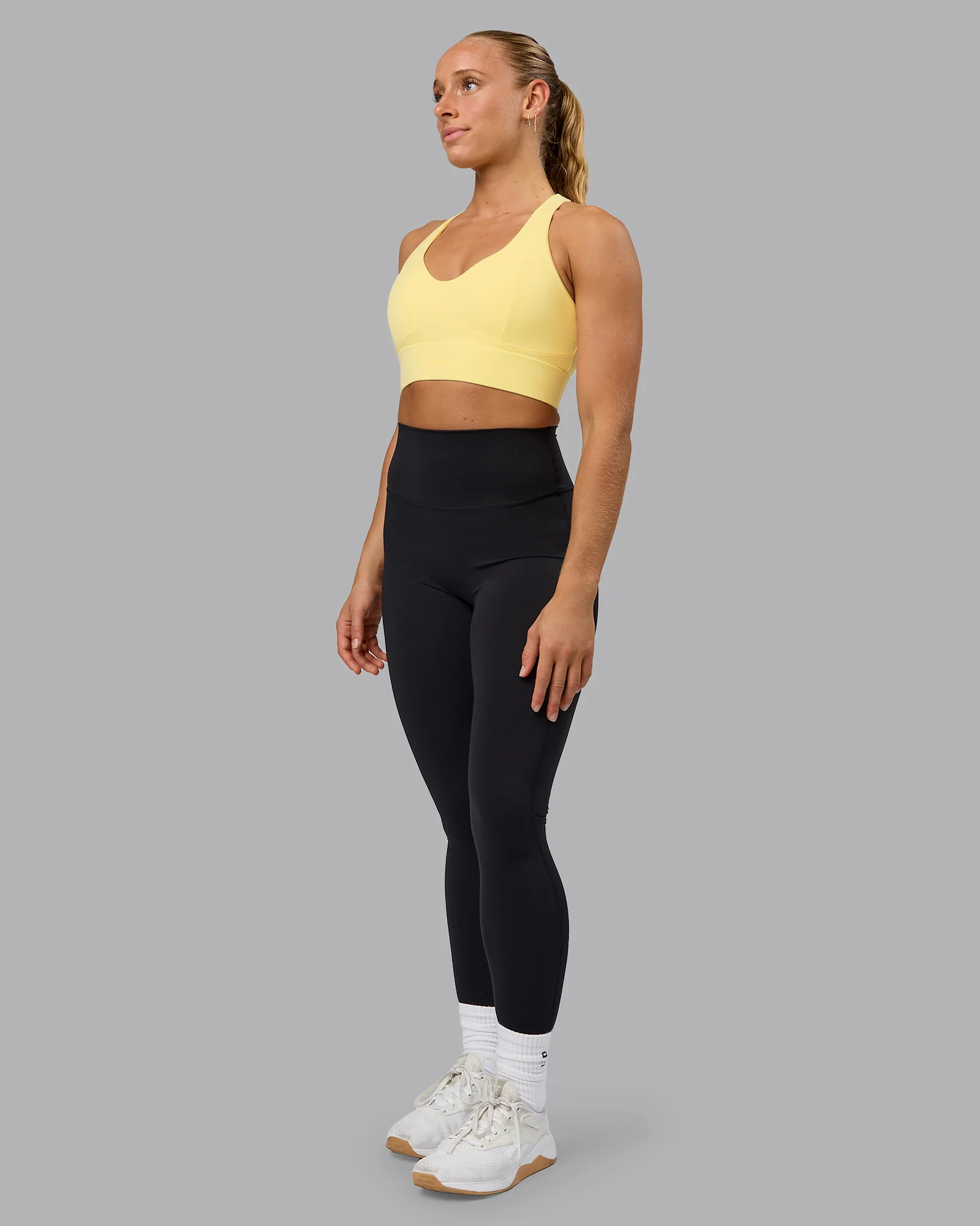 Sculpt Sports Bra - Lemon - Image 6