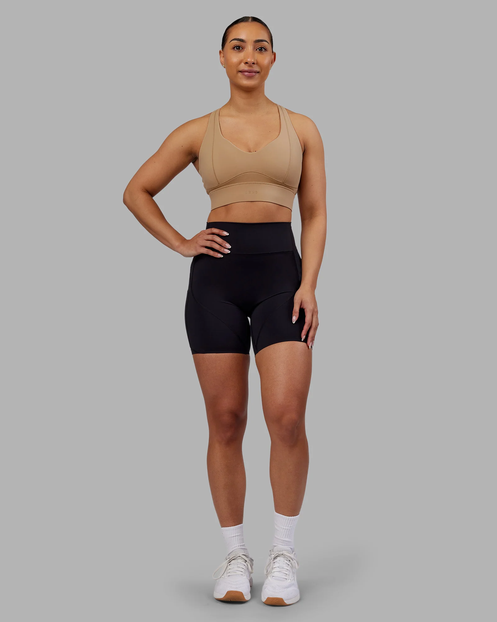 Sculpt Sports Bra - Warm Smoke - Image 4