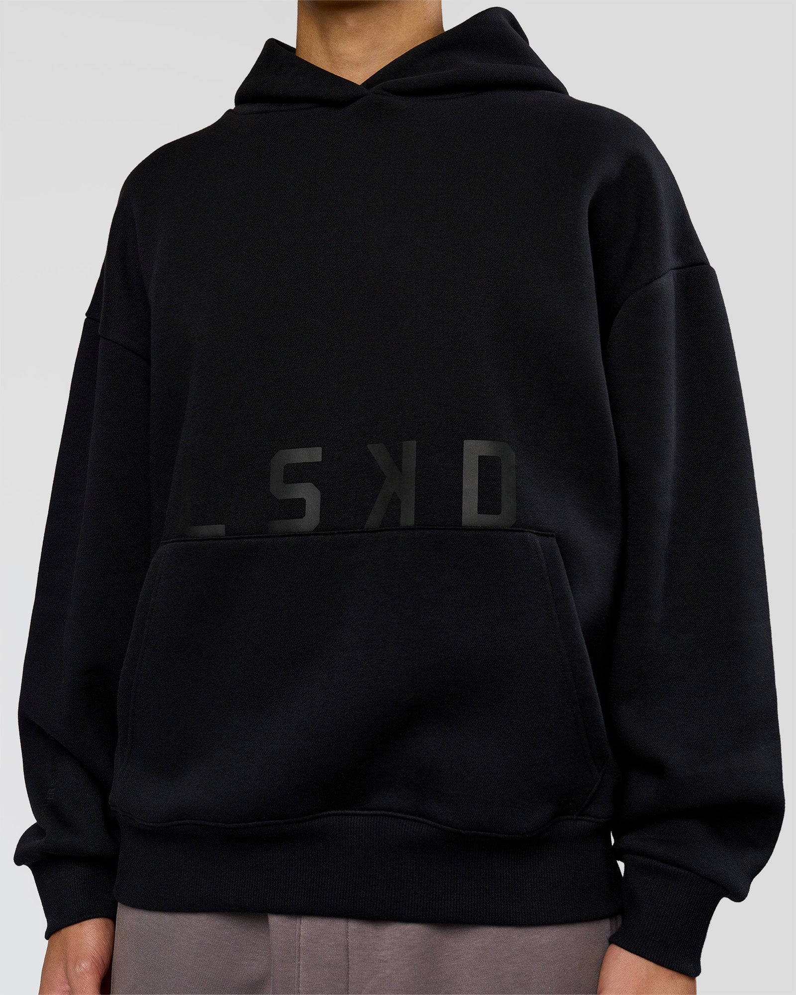 Shadow Mode Oversized Hoodie - Black - Image 10