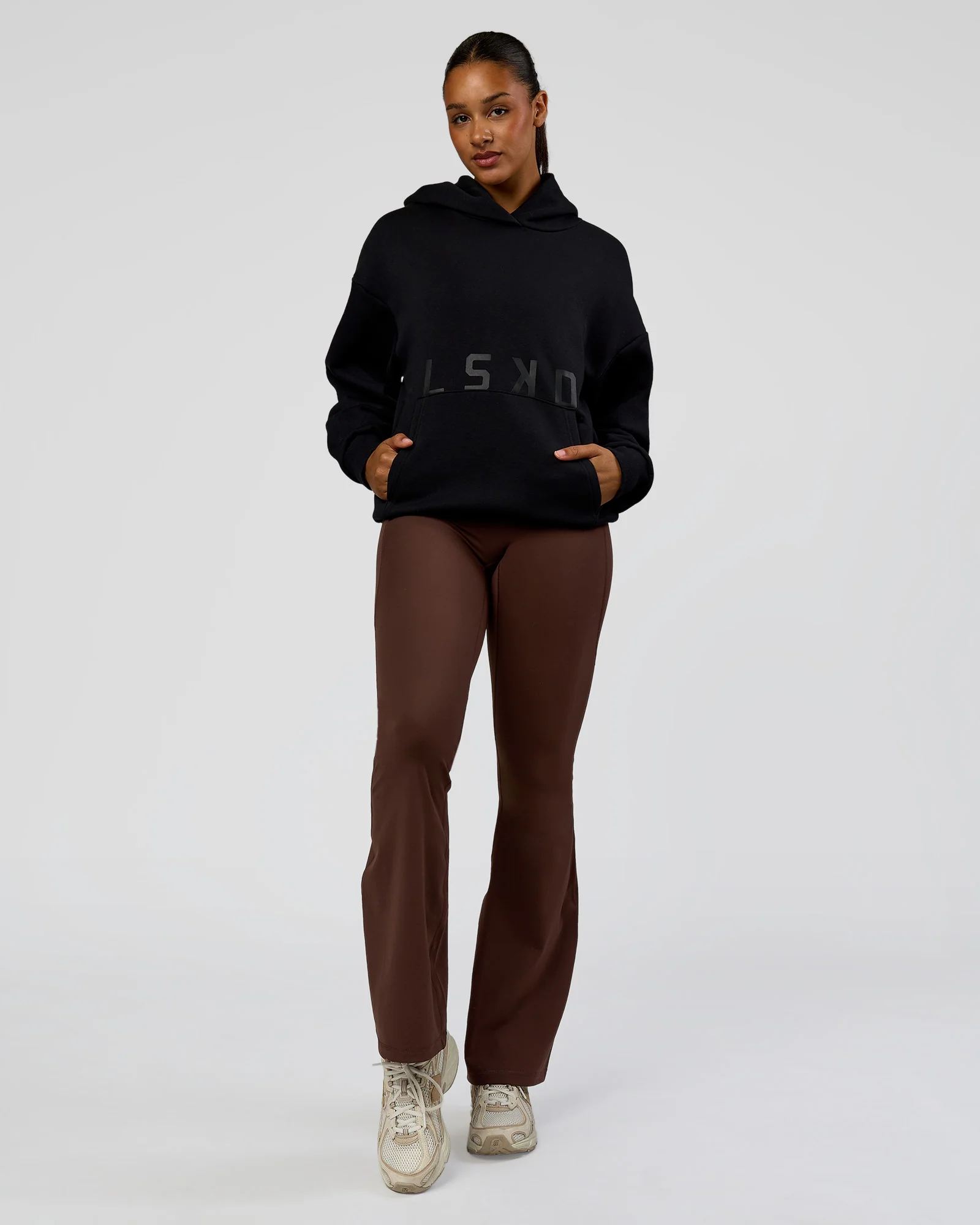 Shadow Mode Oversized Hoodie - Black - Image 12