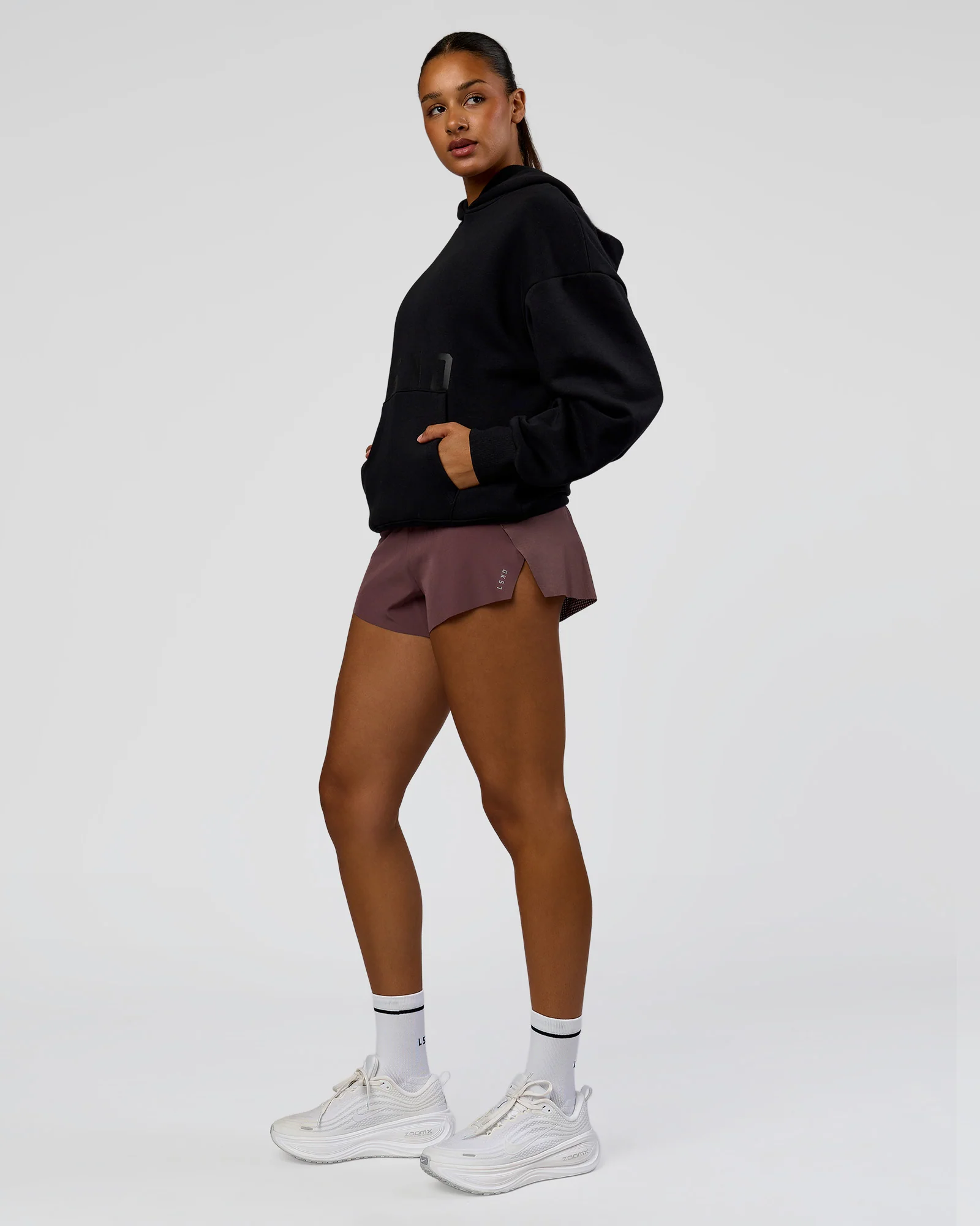 Shadow Mode Oversized Hoodie - Black - Image 5