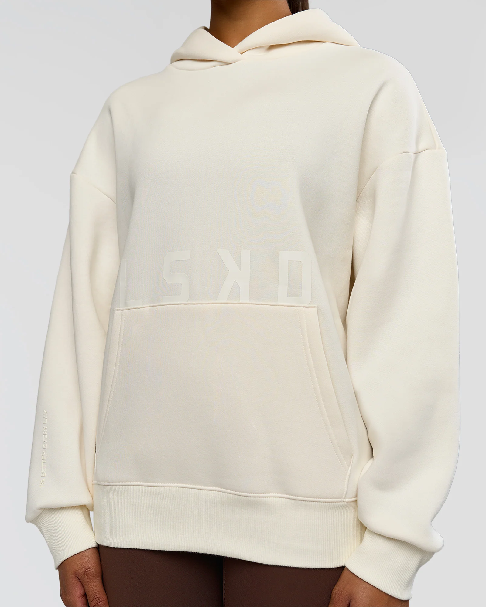 Shadow Mode Oversized Hoodie - Off White - Image 10