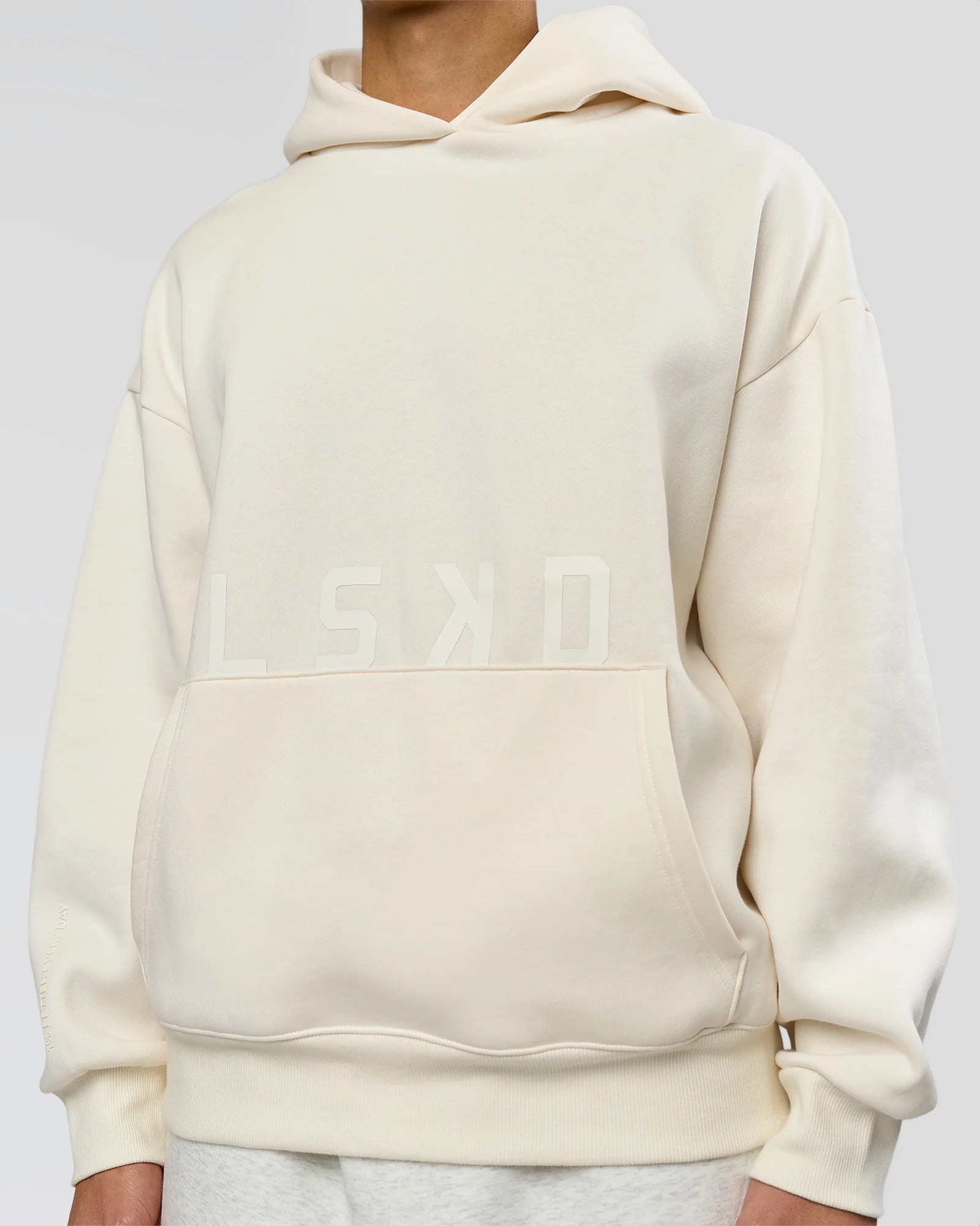 Shadow Mode Oversized Hoodie - Off White - Image 11