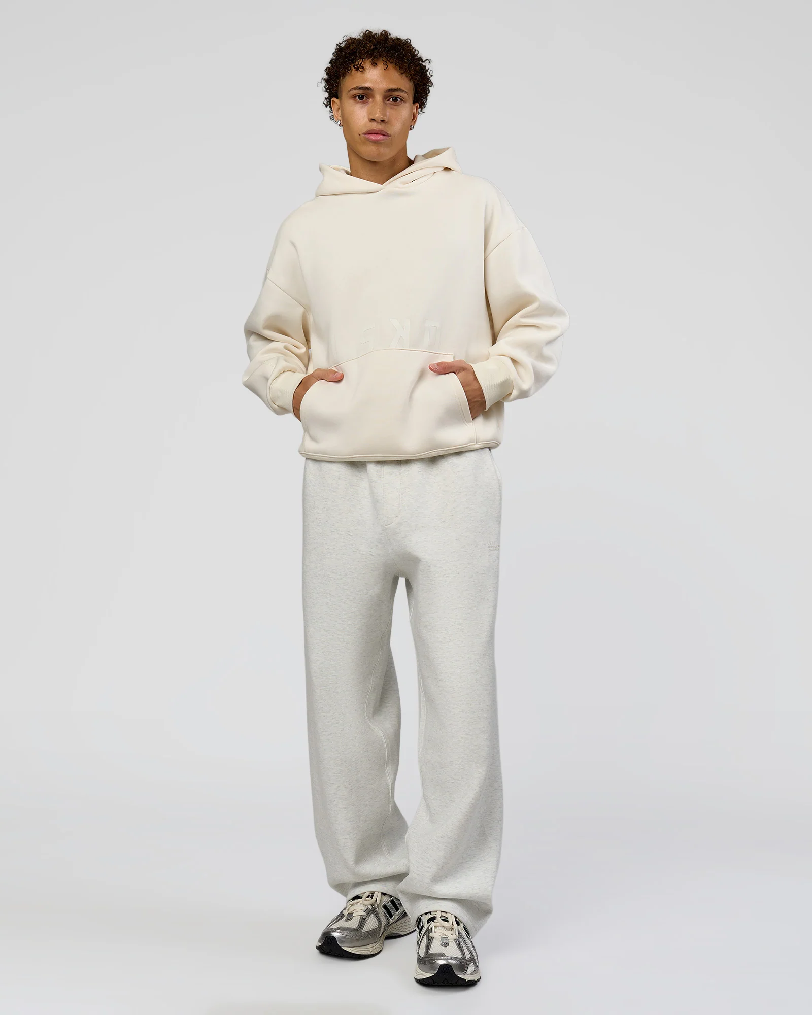 Shadow Mode Oversized Hoodie - Off White - Image 12