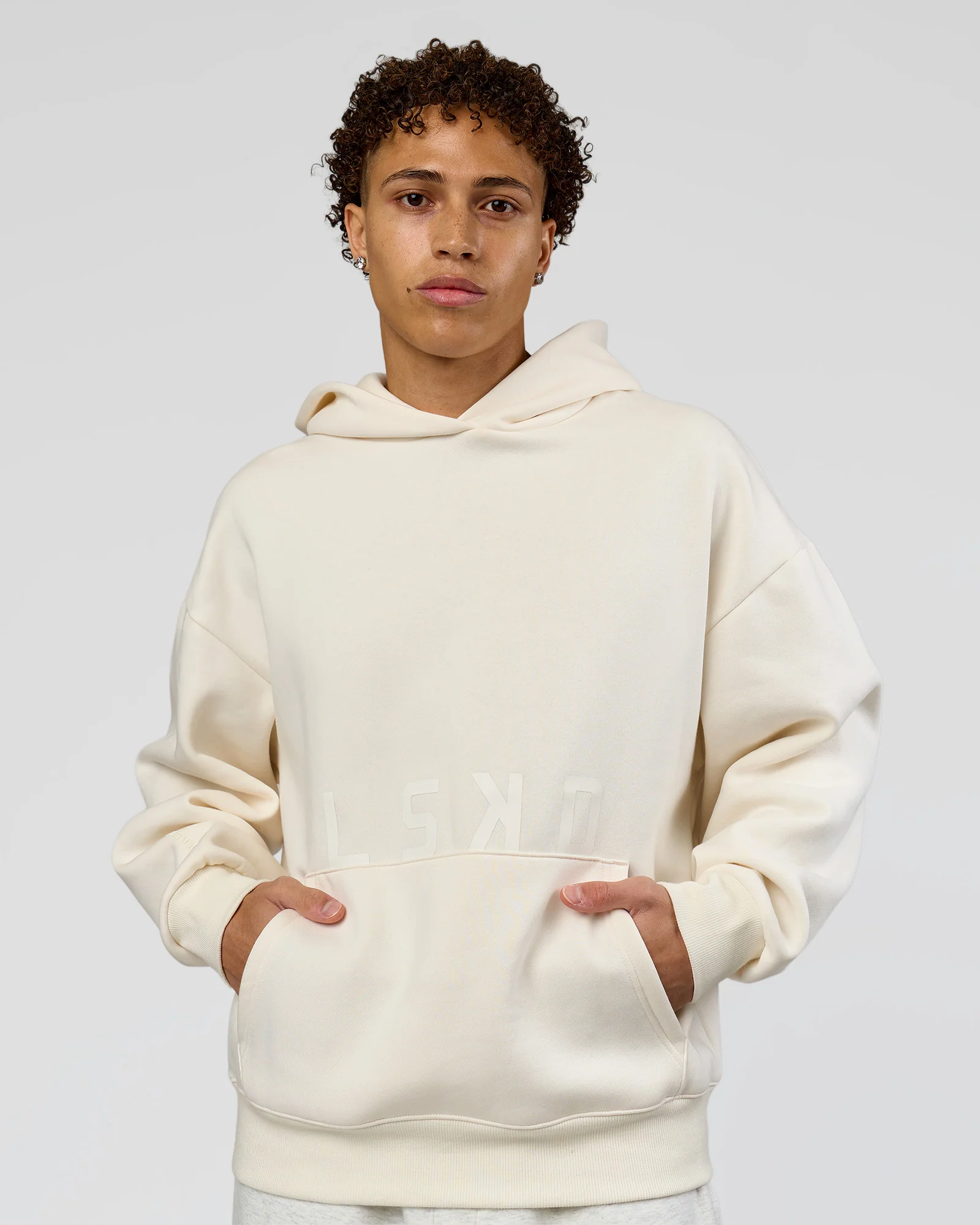 Shadow Mode Oversized Hoodie - Off White - Image 7