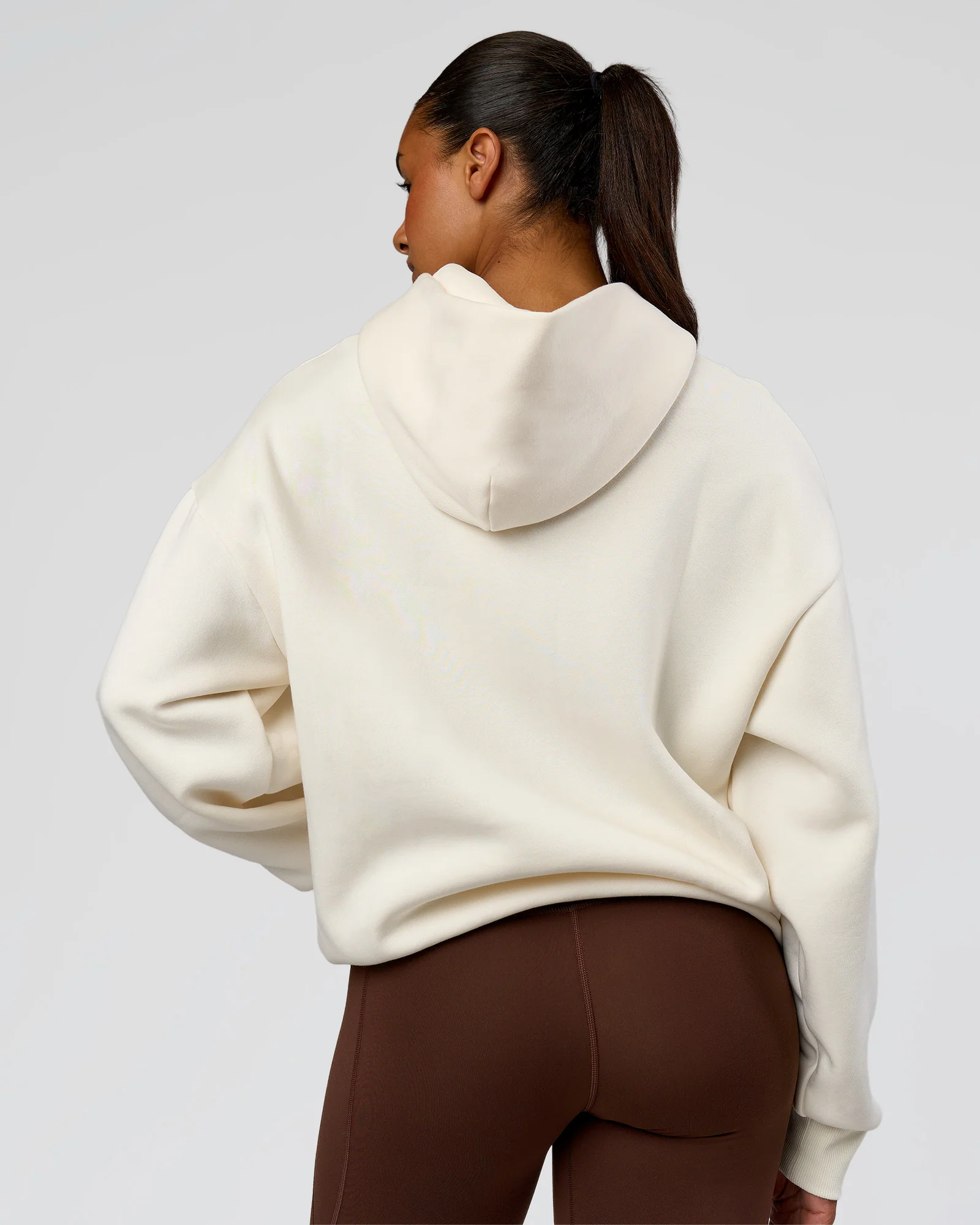 Shadow Mode Oversized Hoodie - Off White - Image 8