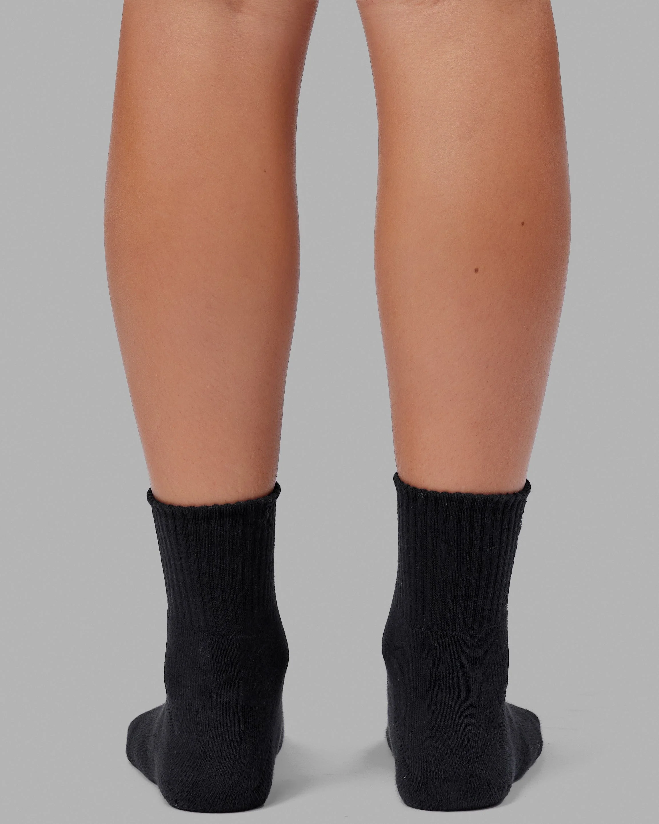 Signal Quarter Socks 3 Pack - Black-White - Image 4