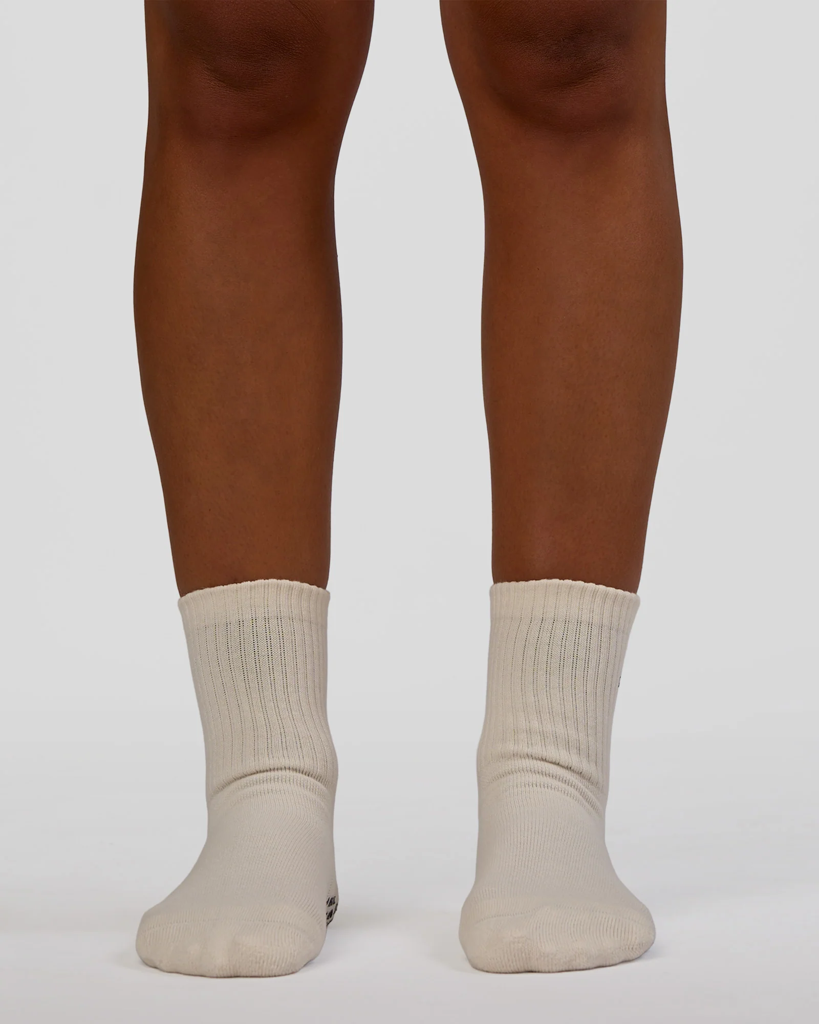 Signal Pilates Crew Grip Socks 2.0 - Off White-Future Navy - Image 3