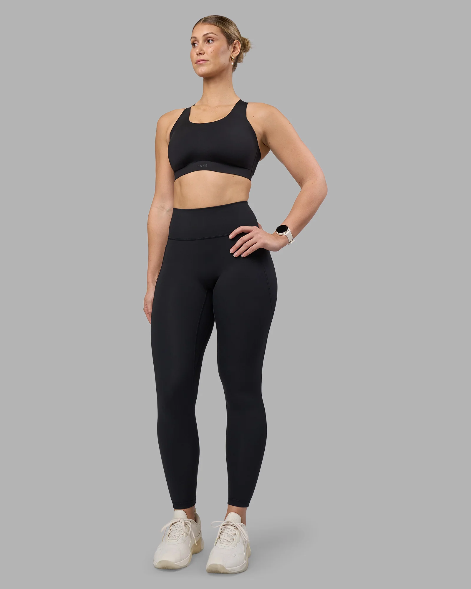 Stability High Support Sports Bra - Black - Image 9