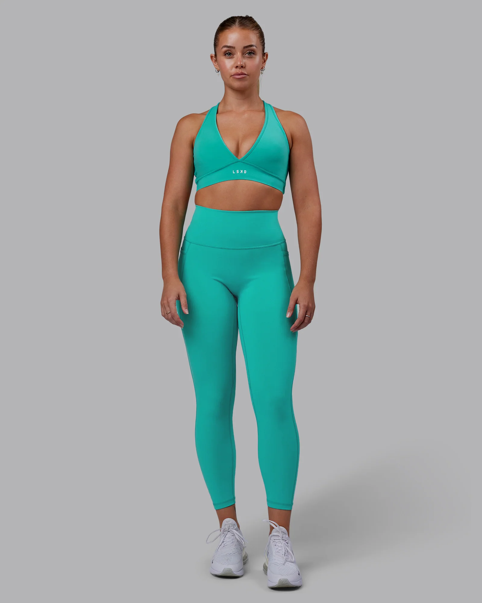 Stamina Sports Bra - Turquoise Tide - Image 3