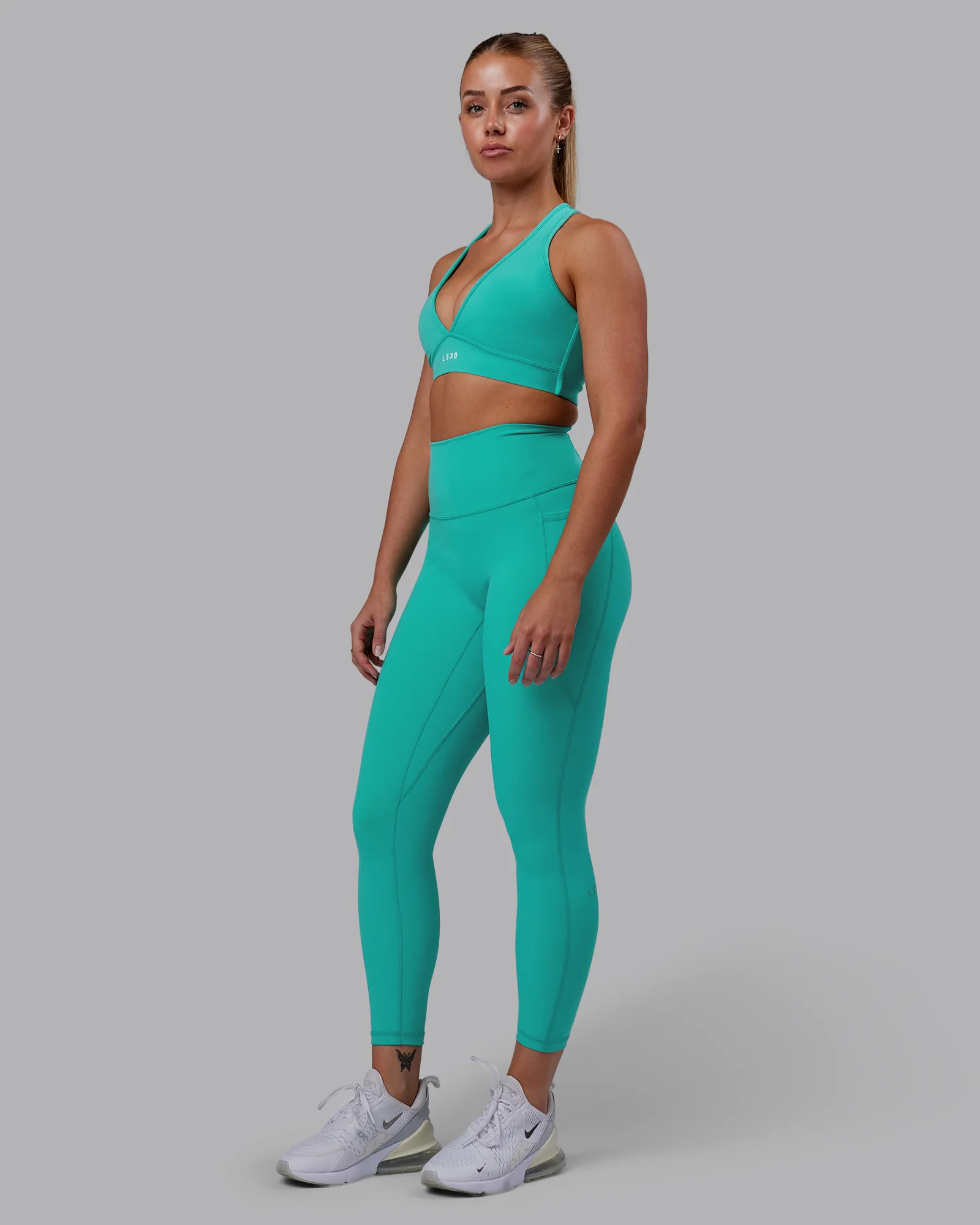 Stamina Sports Bra - Turquoise Tide - Image 6