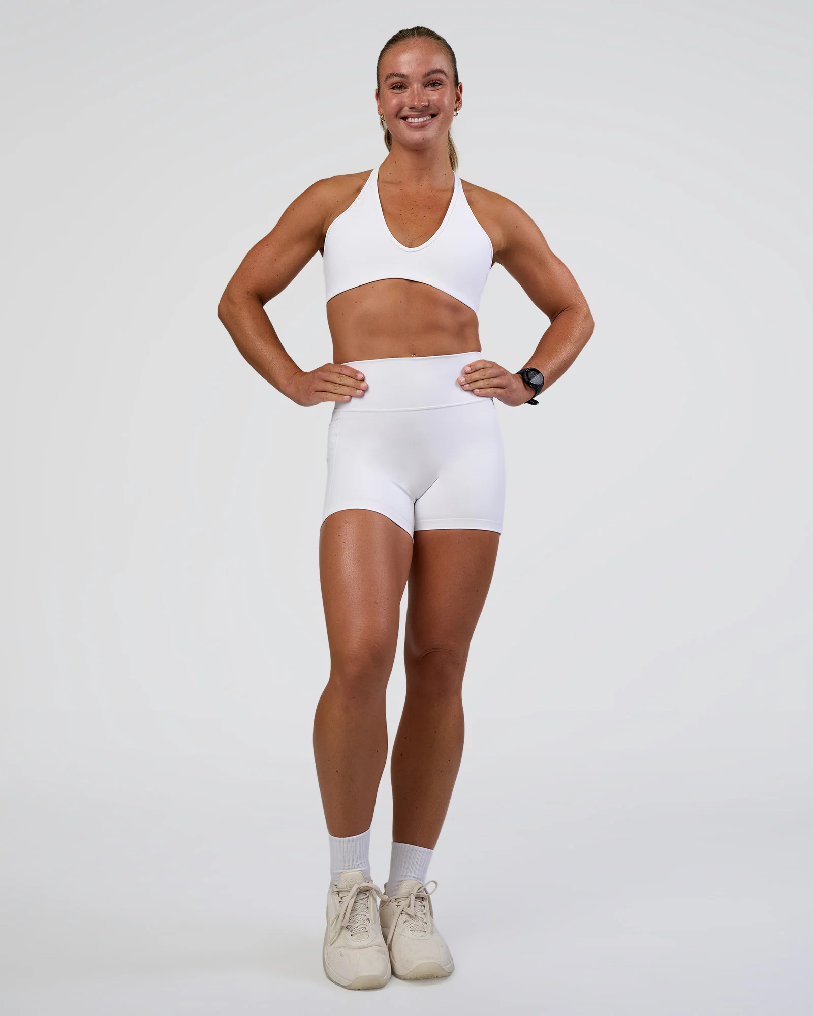 Stamina Pulse Sports Bra - White - Image 6