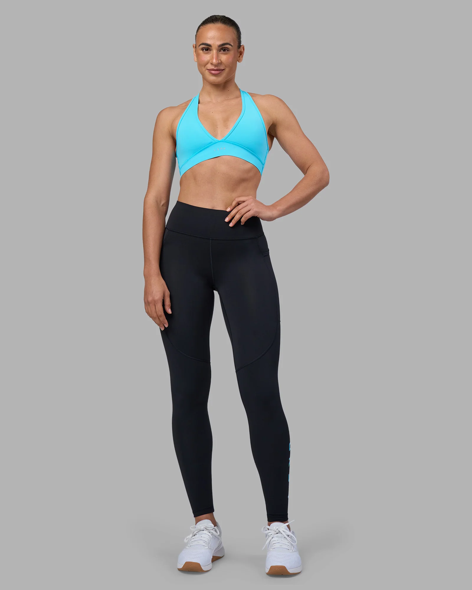 Stamina Sports Bra - Blue Atoll - Image 3
